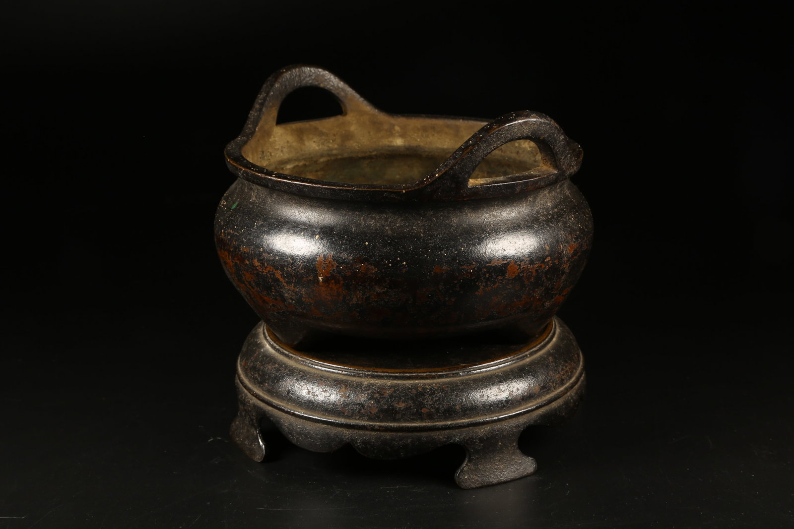A BRONZE CENSER - 3
