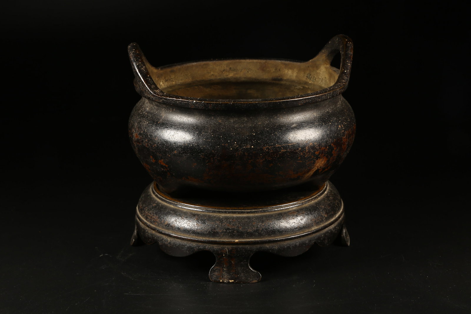 A BRONZE CENSER - 4