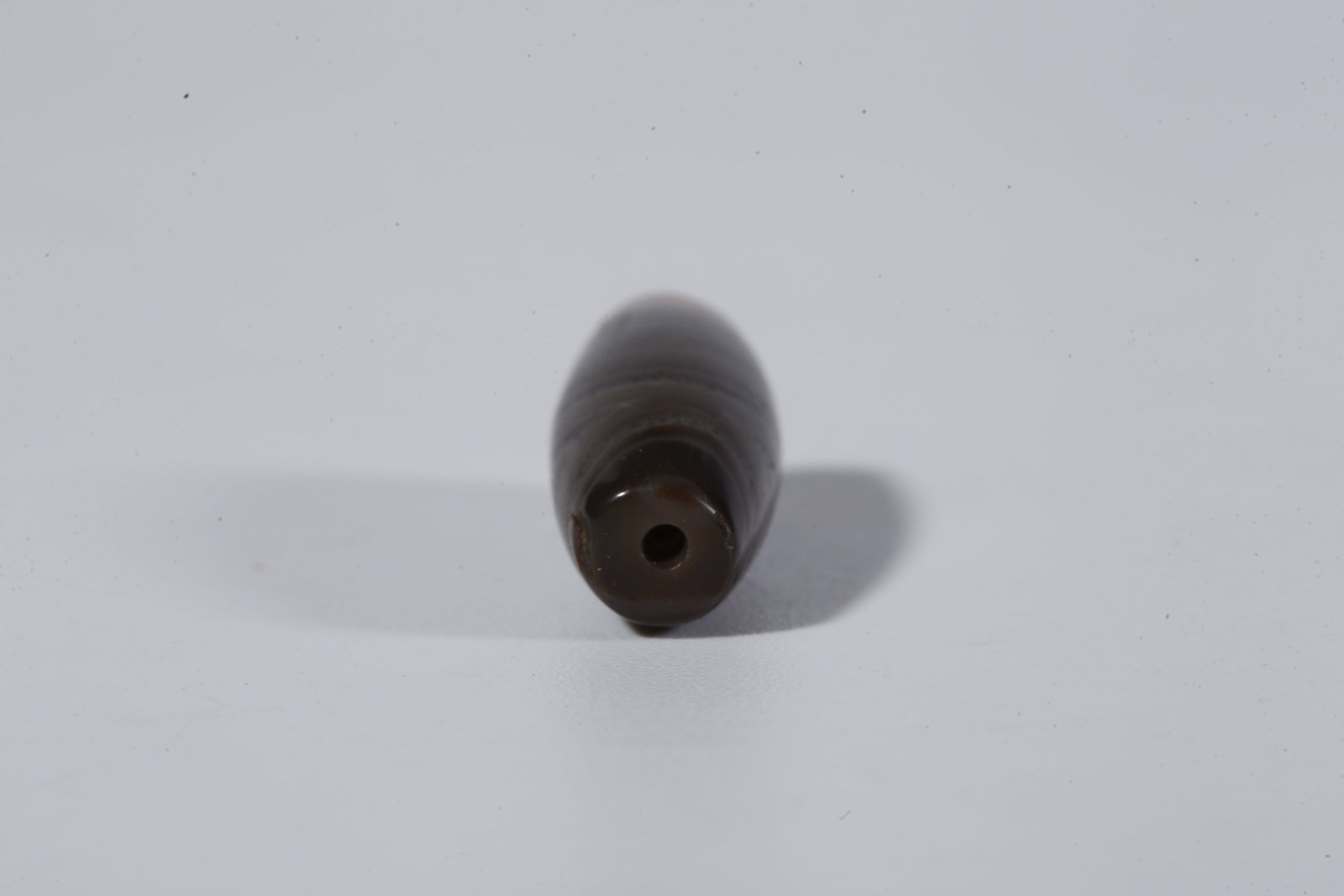 A THREAD-WRAPPED AGATE DZI BEAD - 7