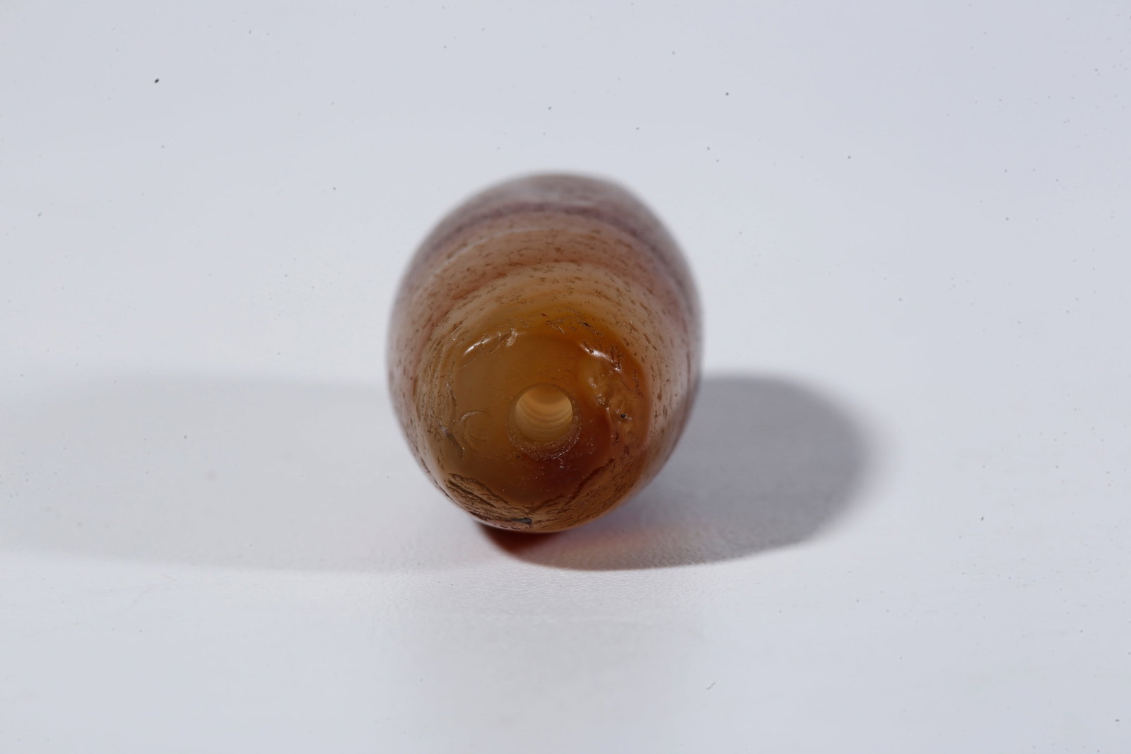 A THREAD-WRAPPED AGATE DZI BEAD - 6