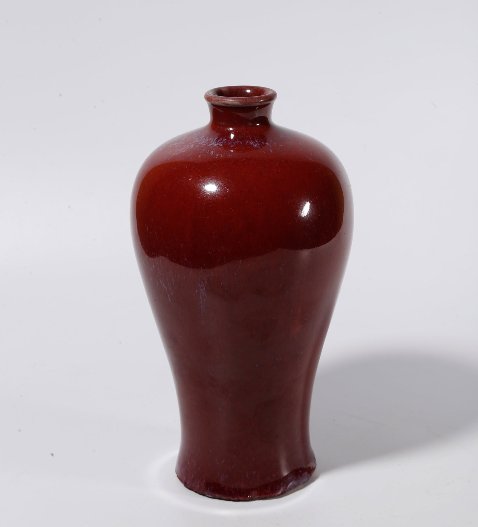 A FLAMB? GLAZE PLUM VASE (1 of 8)