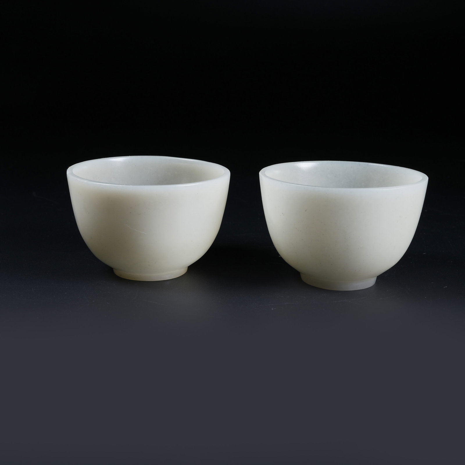 A SET OF HETIAN JADE CUPS (1 of 10)