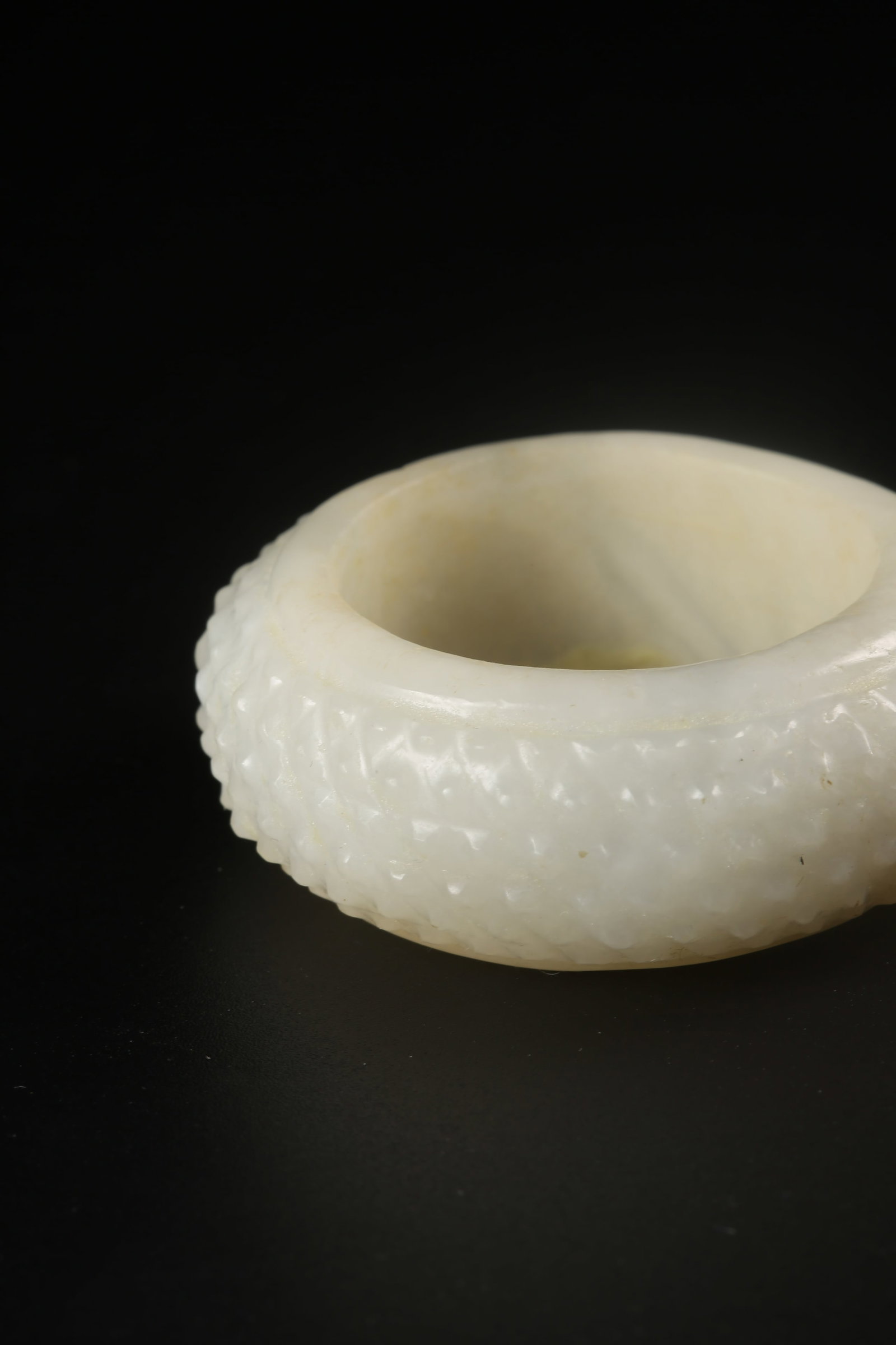 A HETIAN JADE BI-RING - 5