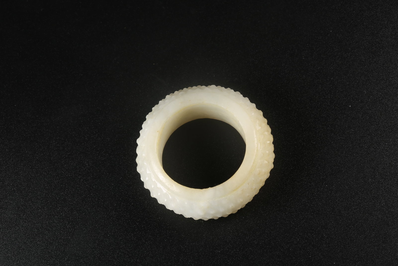 A HETIAN JADE BI-RING - 9