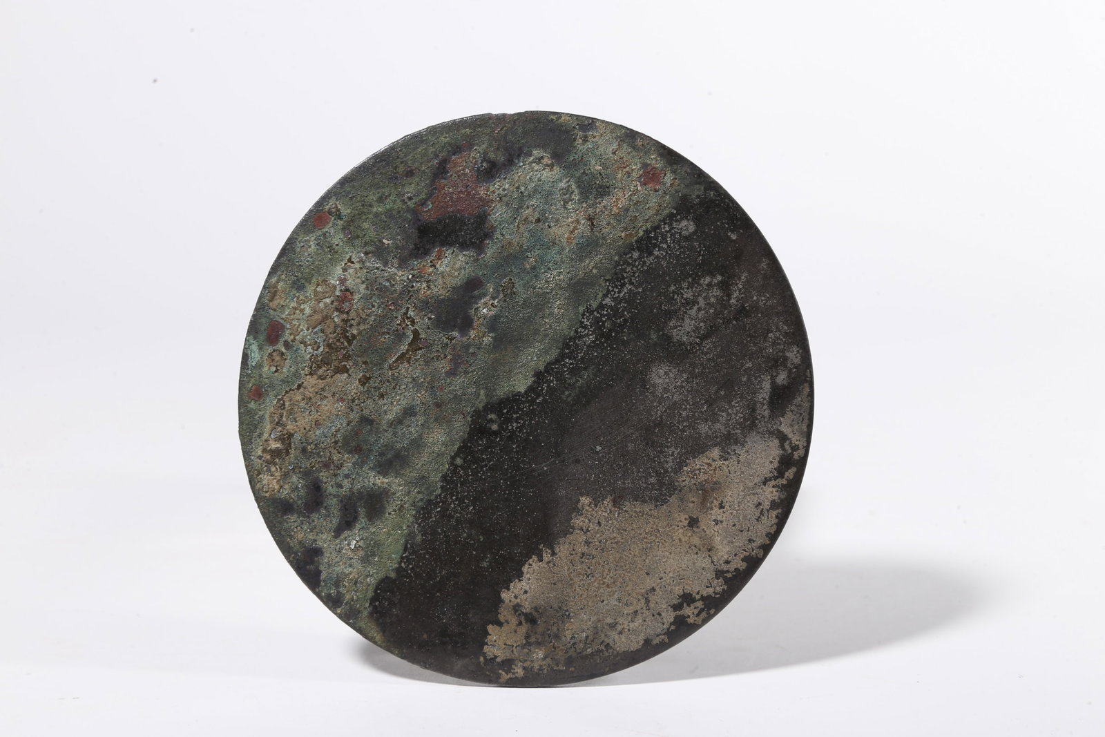 A BRONZE MIRROR - 8