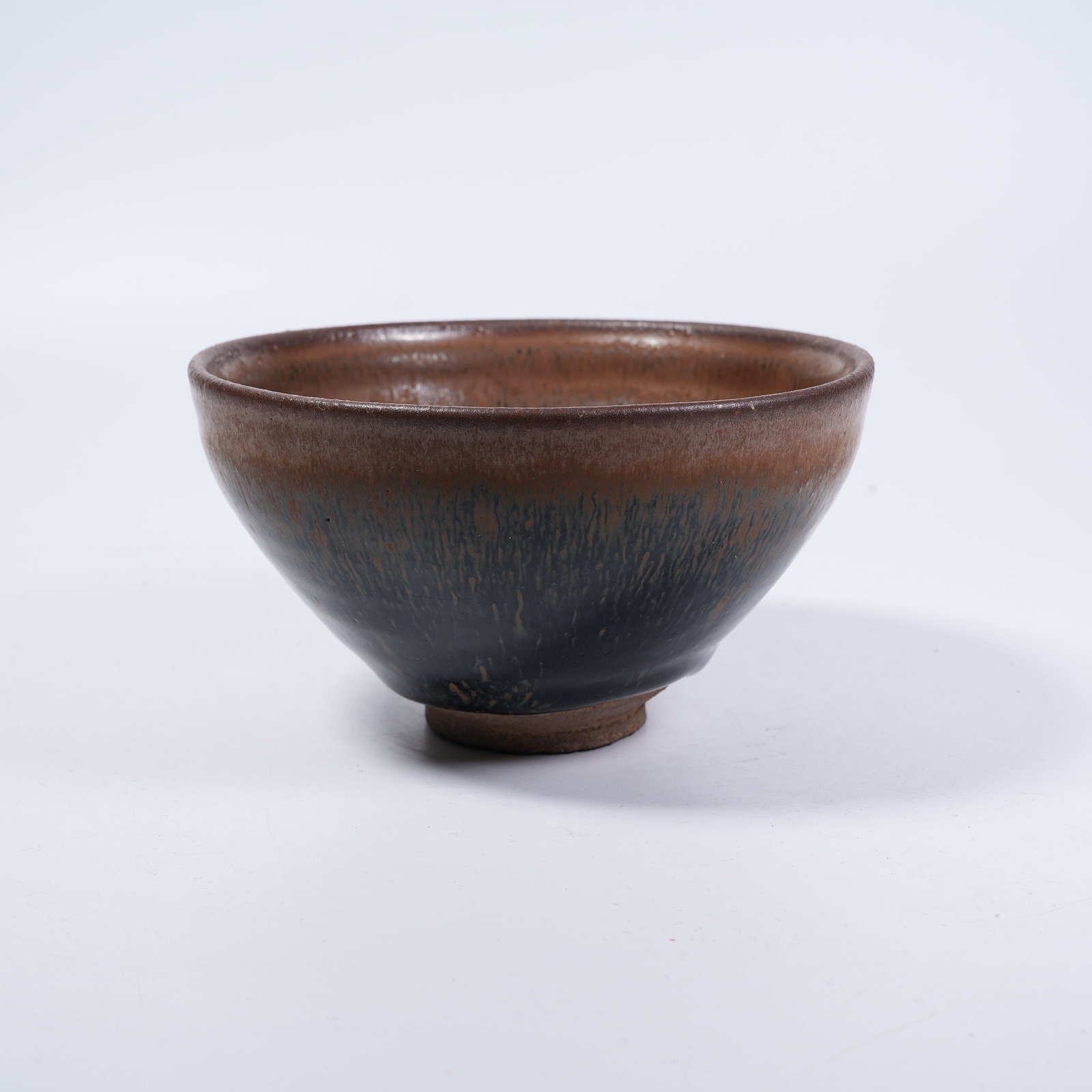 A JIAN KILN PARTRIDGE SPOT TEA BOWL: Jian Kiln Partridge Spot Tea Bowl