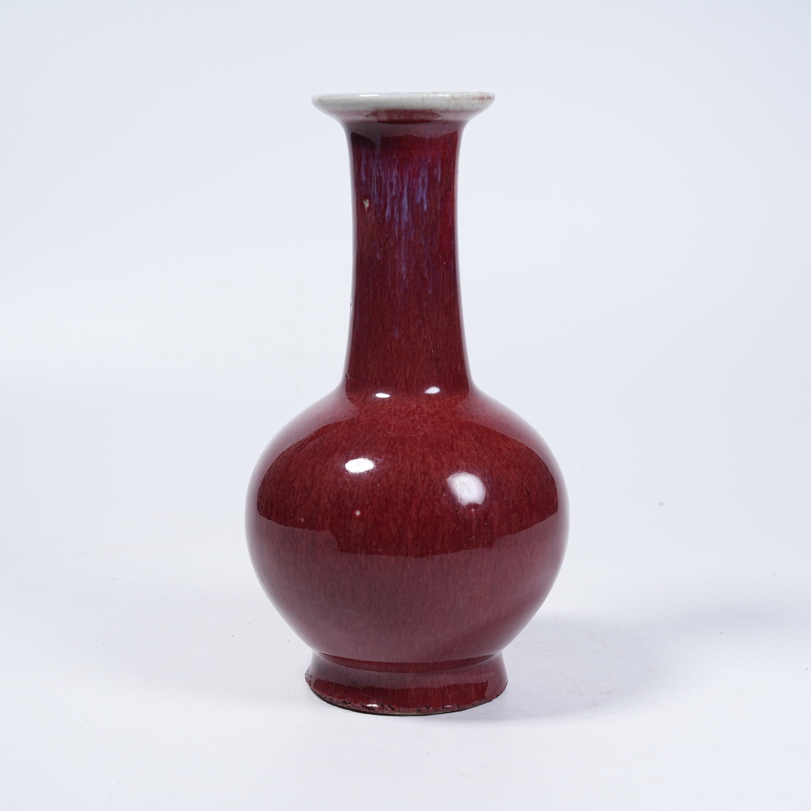 A SMALL TRANSMUTATION GLAZE VASE - 2
