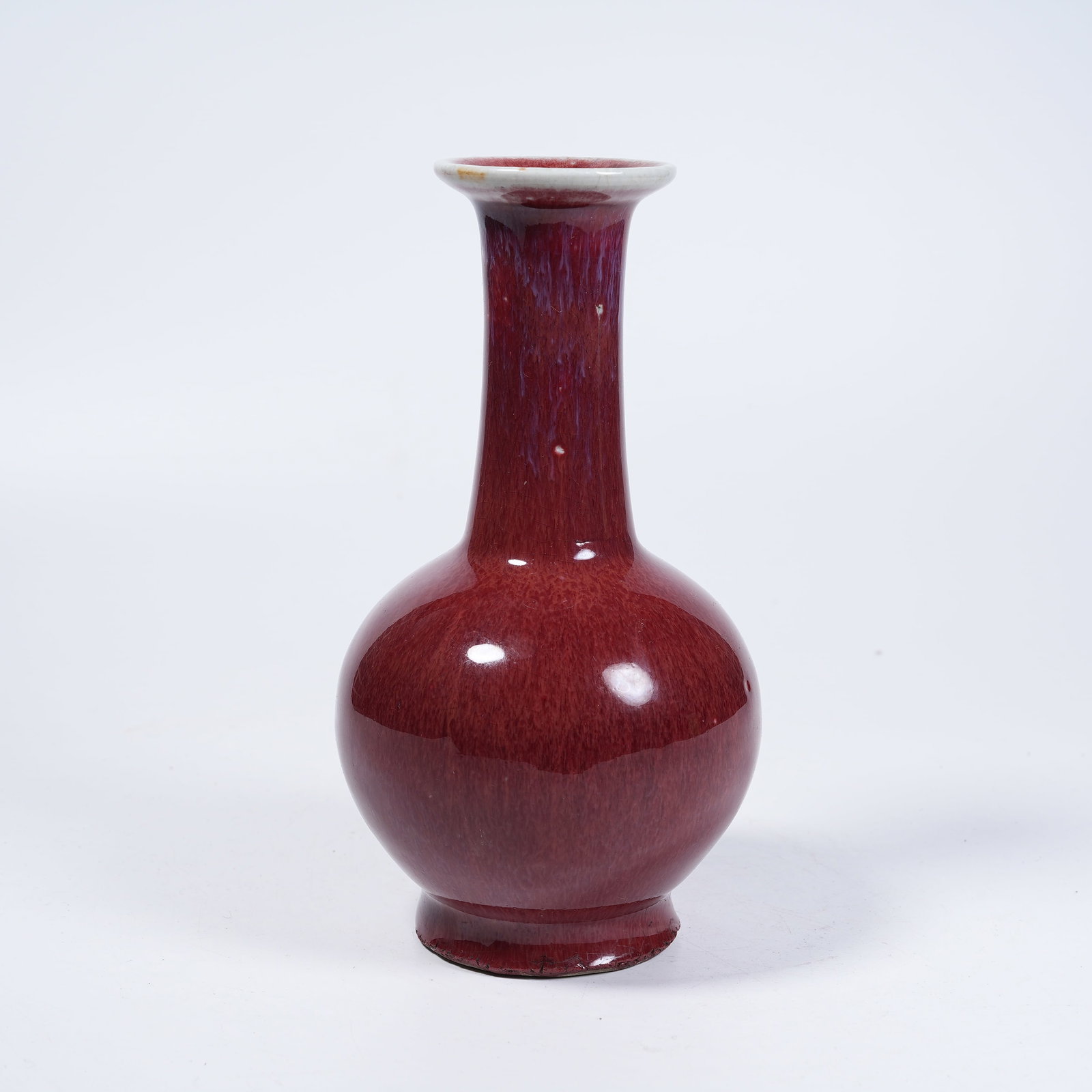 A SMALL TRANSMUTATION GLAZE VASE - 3