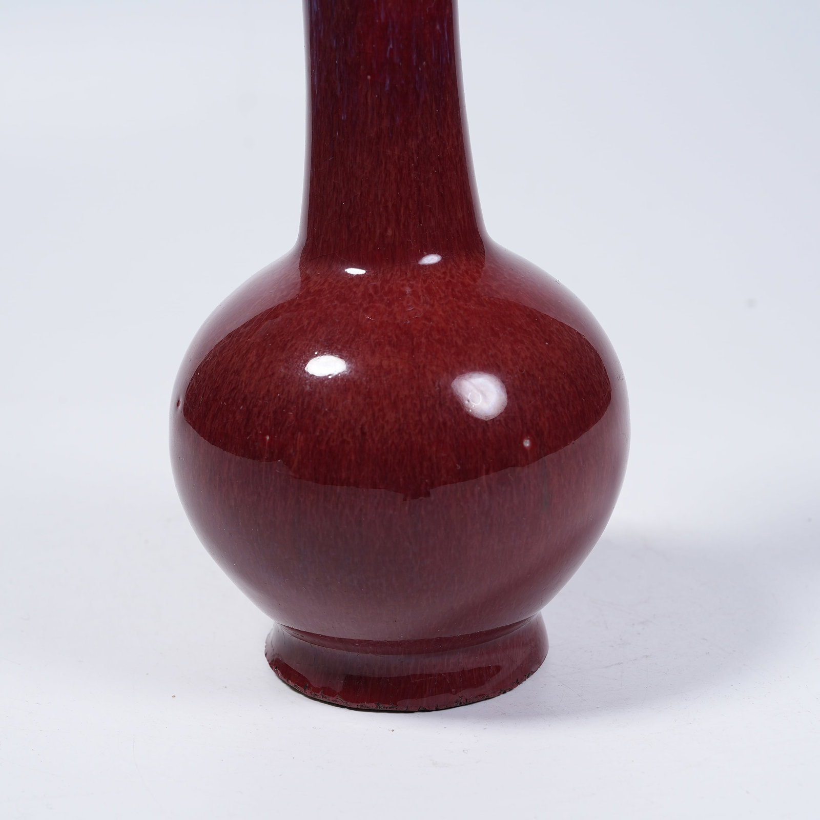 A SMALL TRANSMUTATION GLAZE VASE - 7
