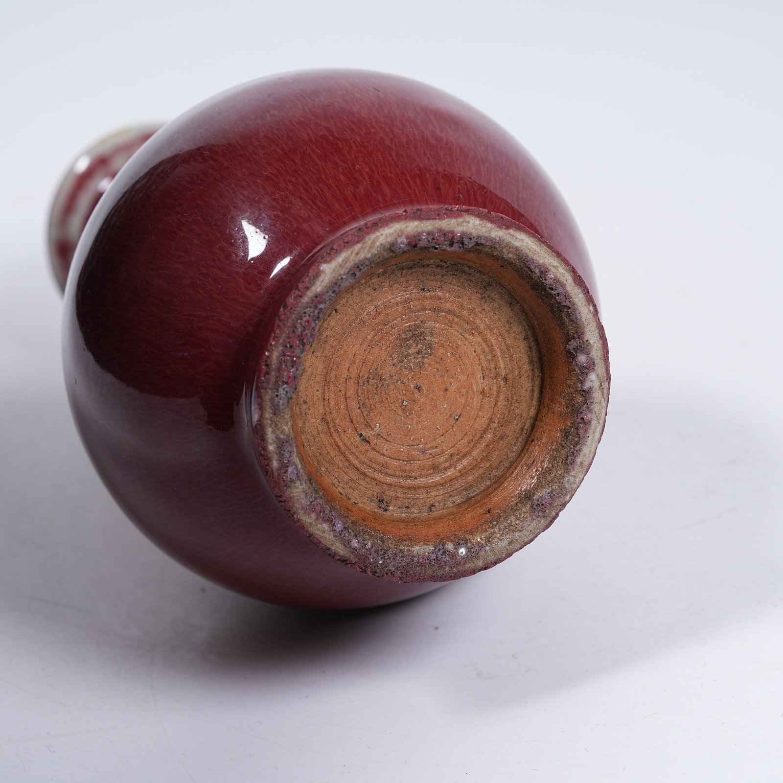 A SMALL TRANSMUTATION GLAZE VASE - 9