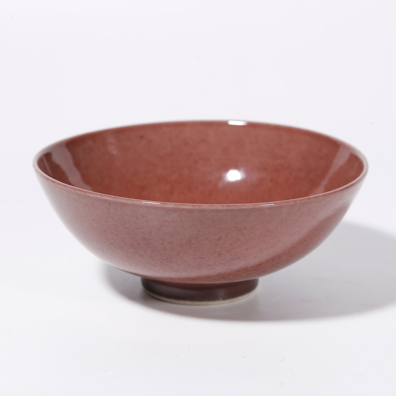 A BEAN RED GLAZE BOWL (1 of 8)