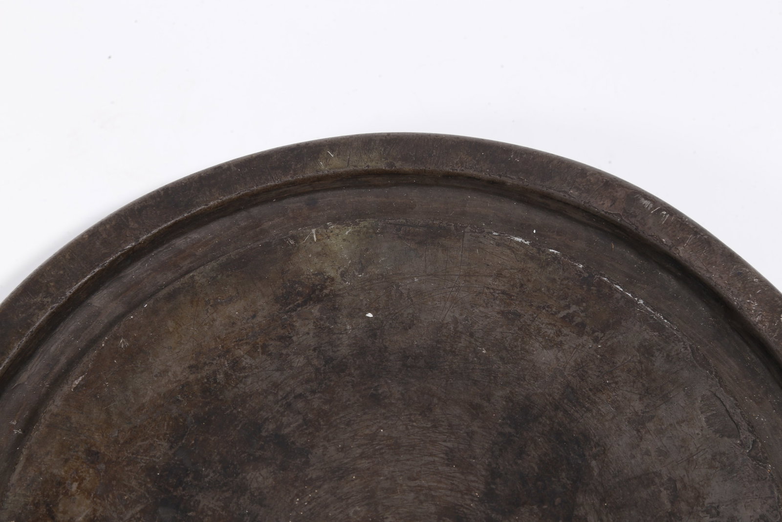A ROUND DUAN INKSTONE - 2