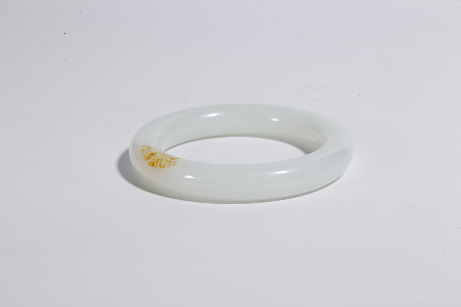 A HETIAN JADE BANGLE - 7