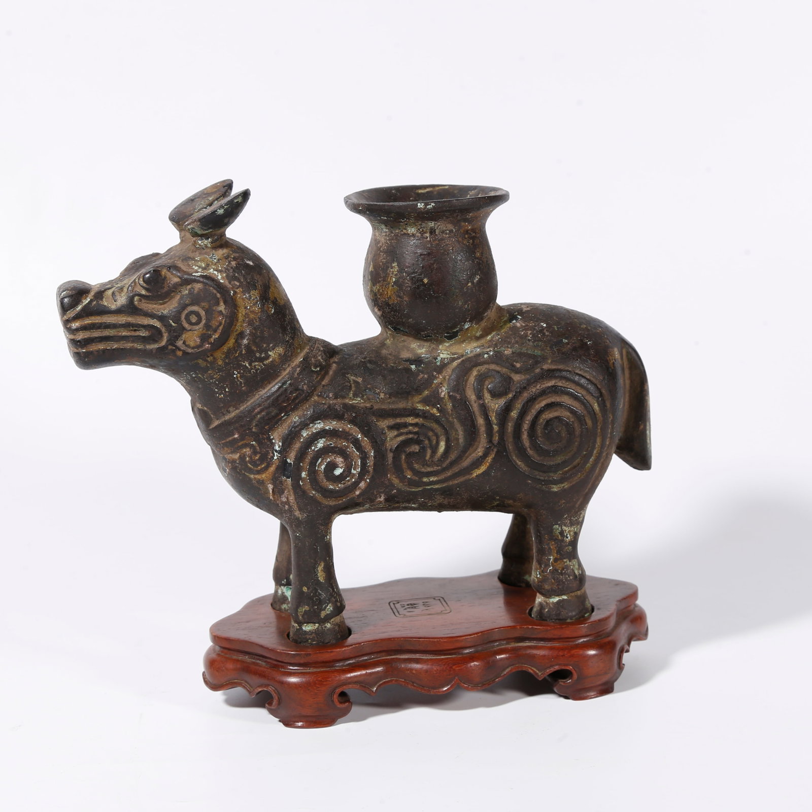A BRONZE ZUN: Bronze Zun