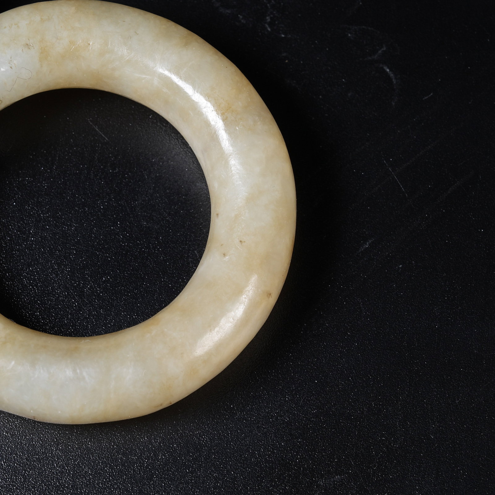 A HETIAN JADE KASAYA RING - 2