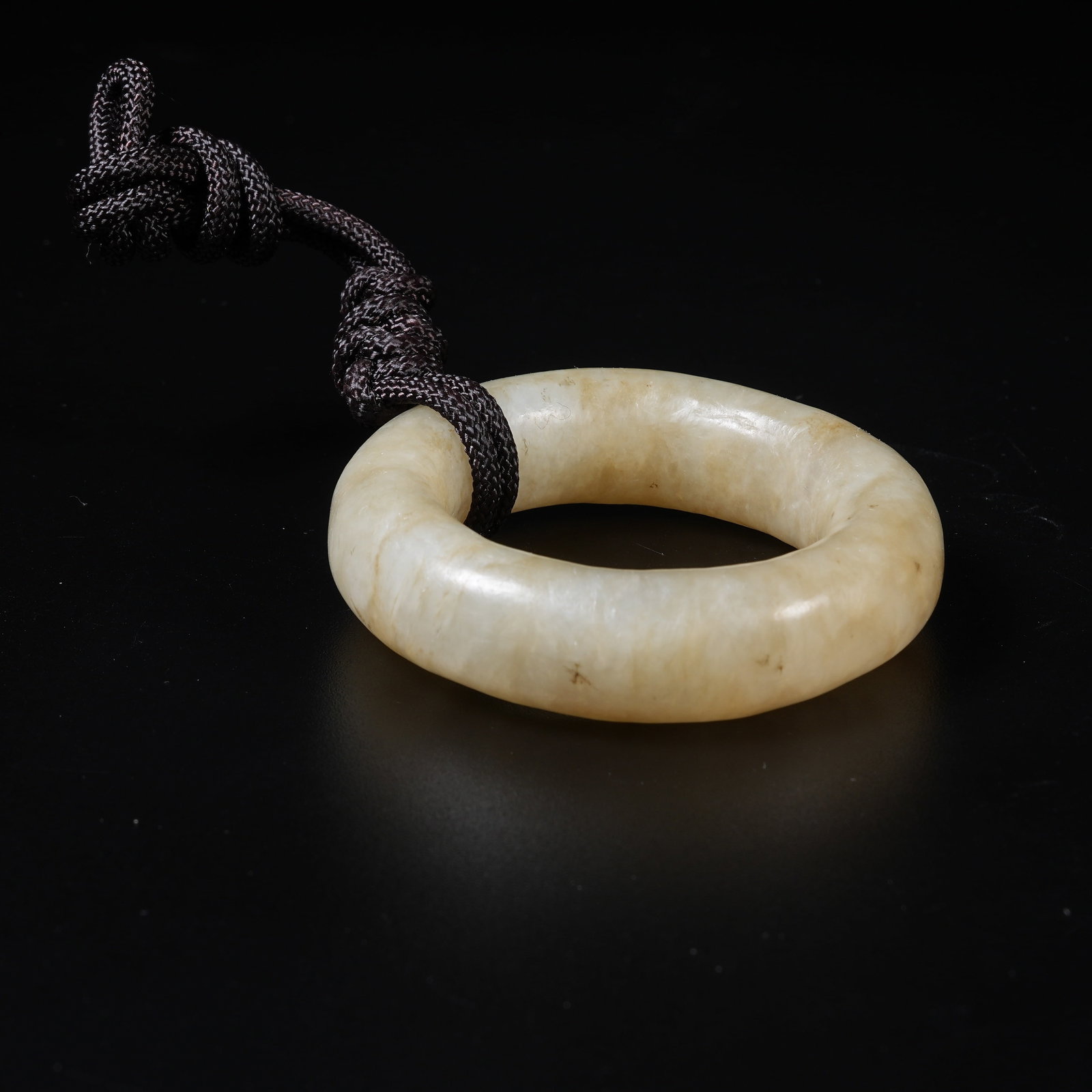 A HETIAN JADE KASAYA RING - 5