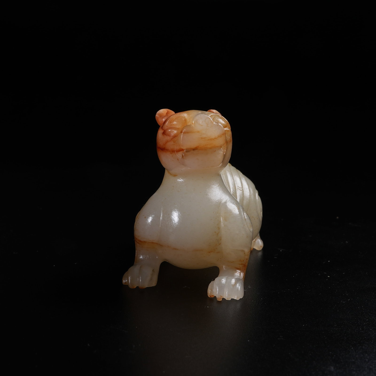 A ANCIENT JADE AUSPICIOUS BEAST - 2