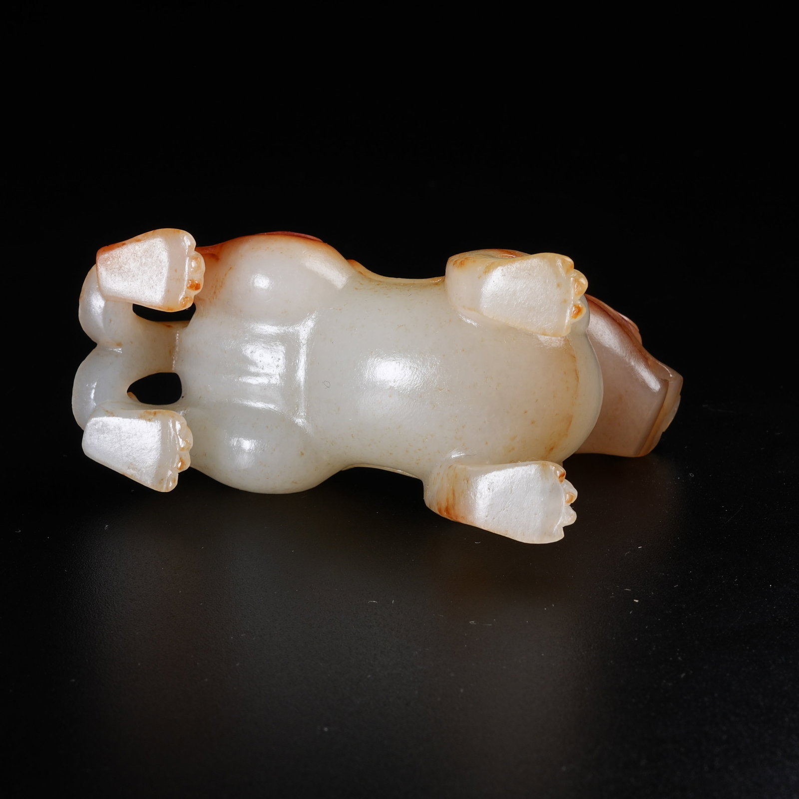 A ANCIENT JADE AUSPICIOUS BEAST - 8