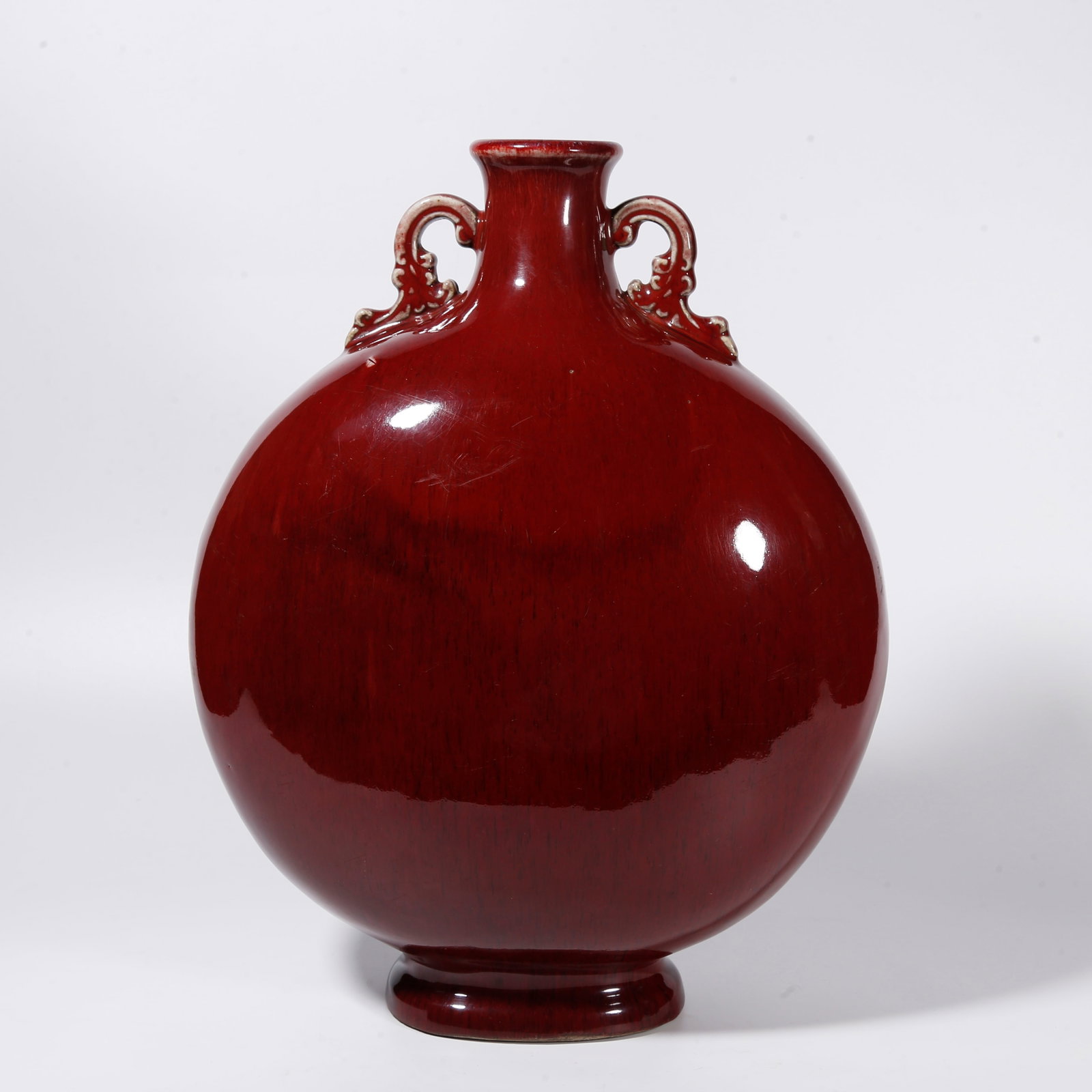 A FLAMBE GLAZE MOON FLASK (1 of 10)