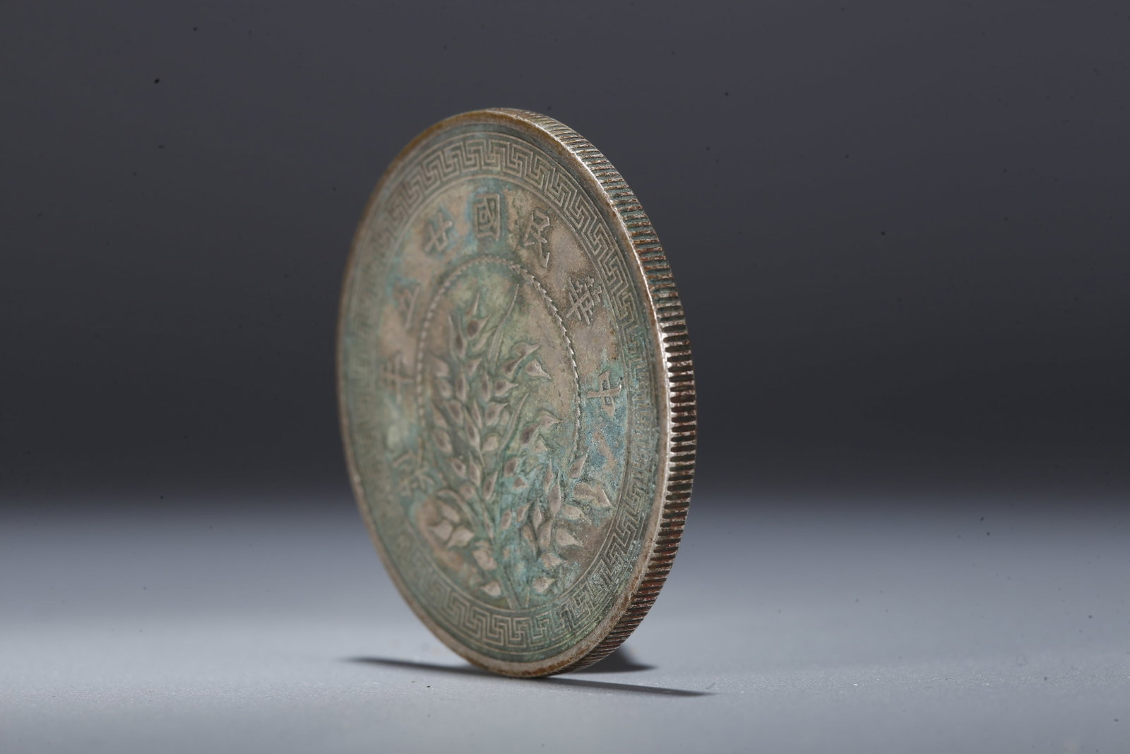 A SILVER DOLLAR COIN - 2