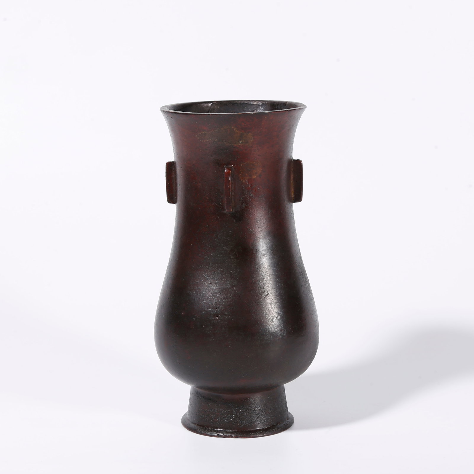 A BRONZE FLOWER VASE (1 of 10)