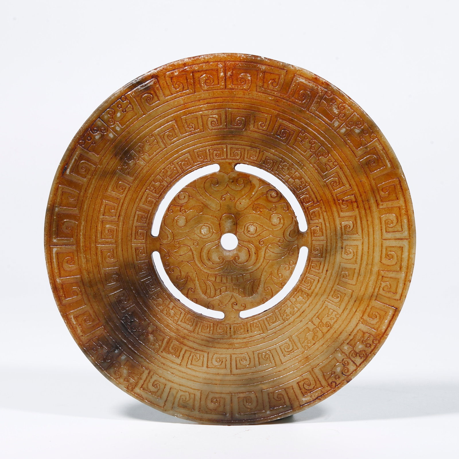 A ARCHAIC JADE BI DISC (1 of 10)