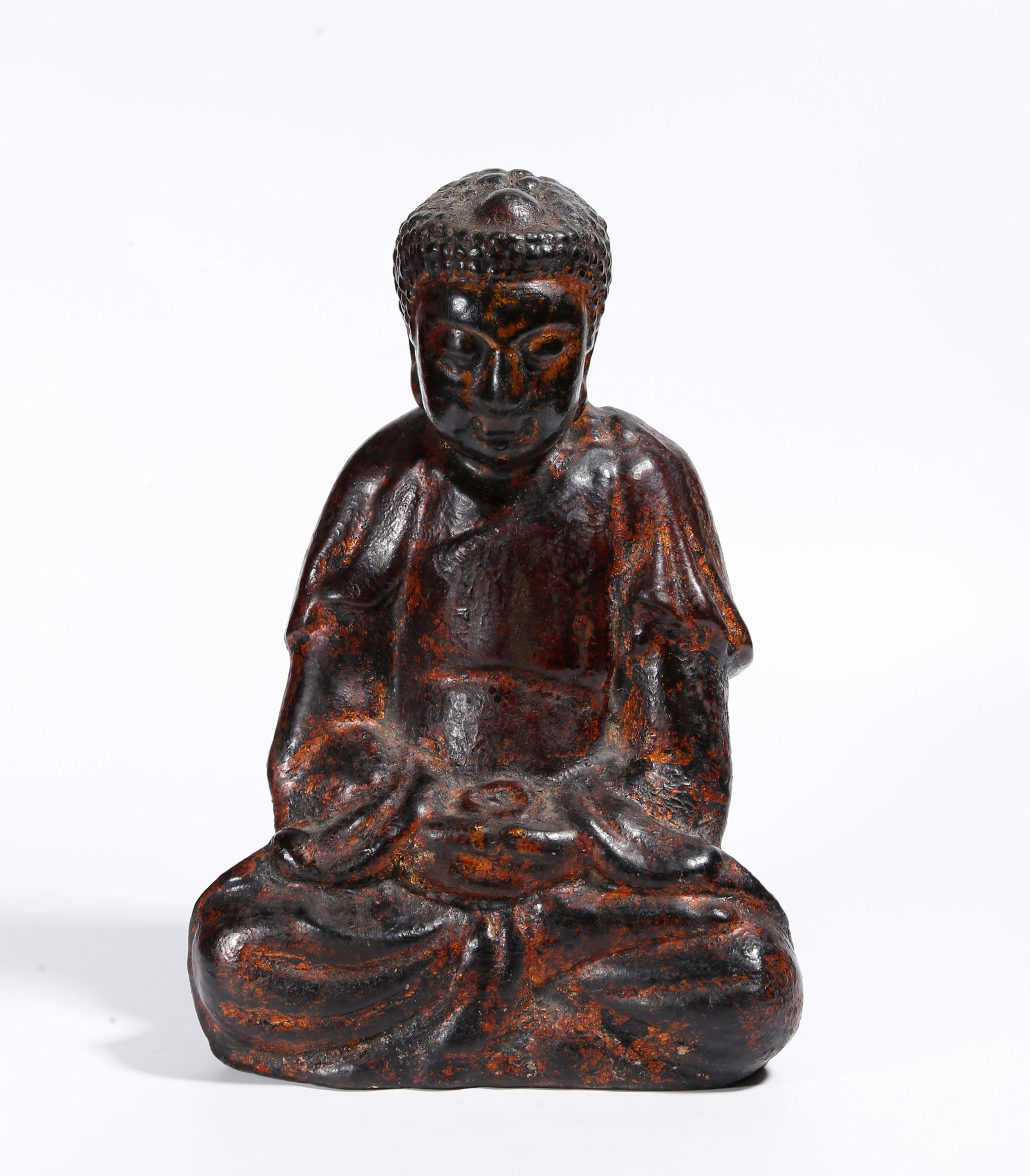 A DRY LACQUER BUDDHA STATUE (1 of 9)