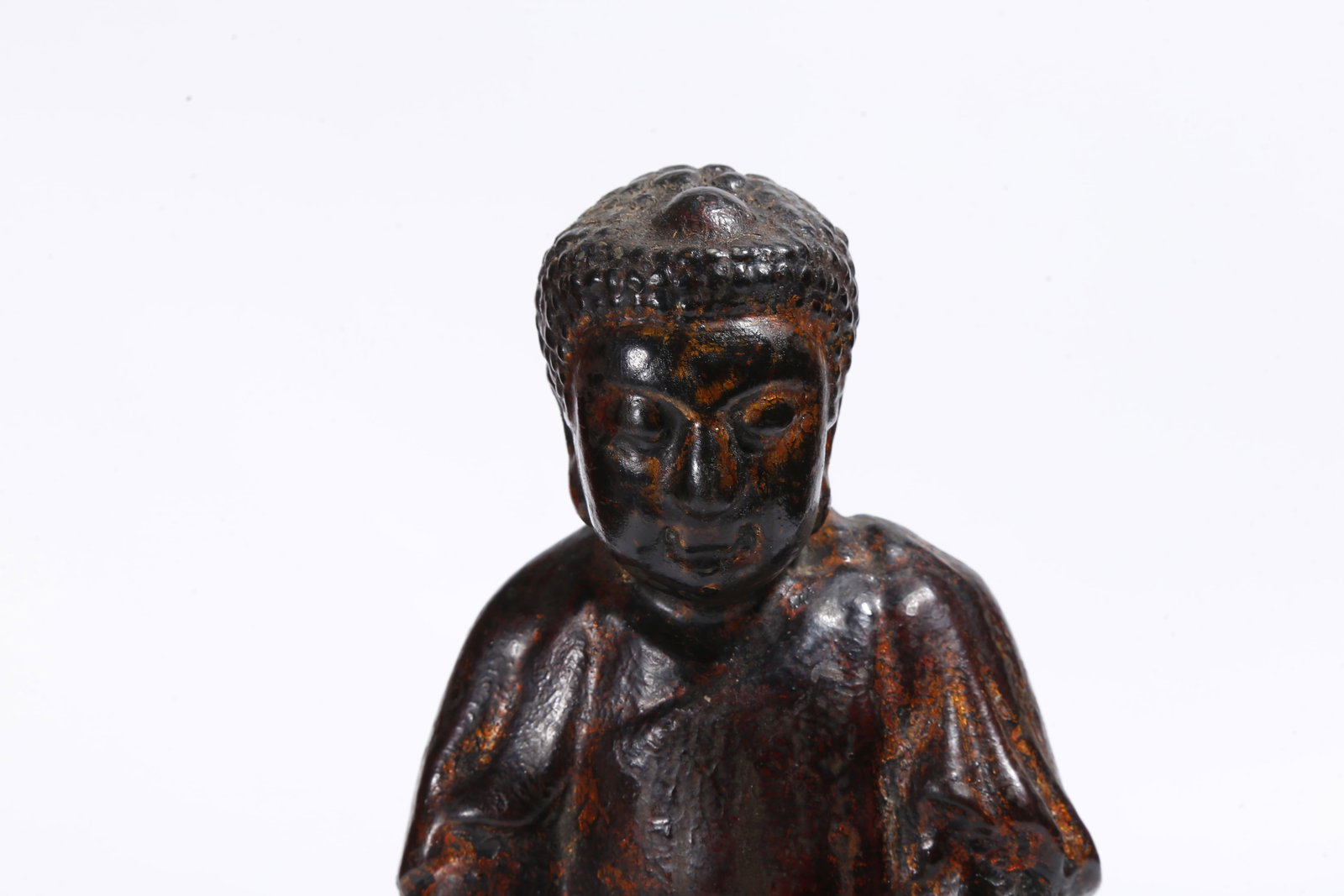 A DRY LACQUER BUDDHA STATUE - 2