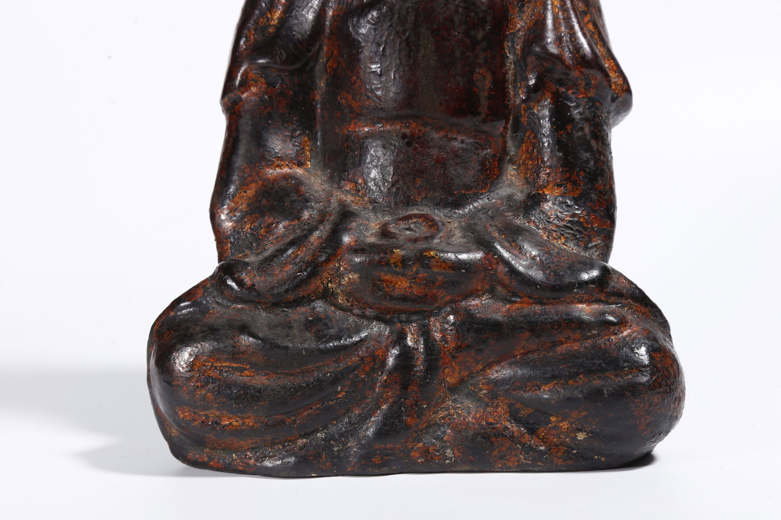 A DRY LACQUER BUDDHA STATUE - 3