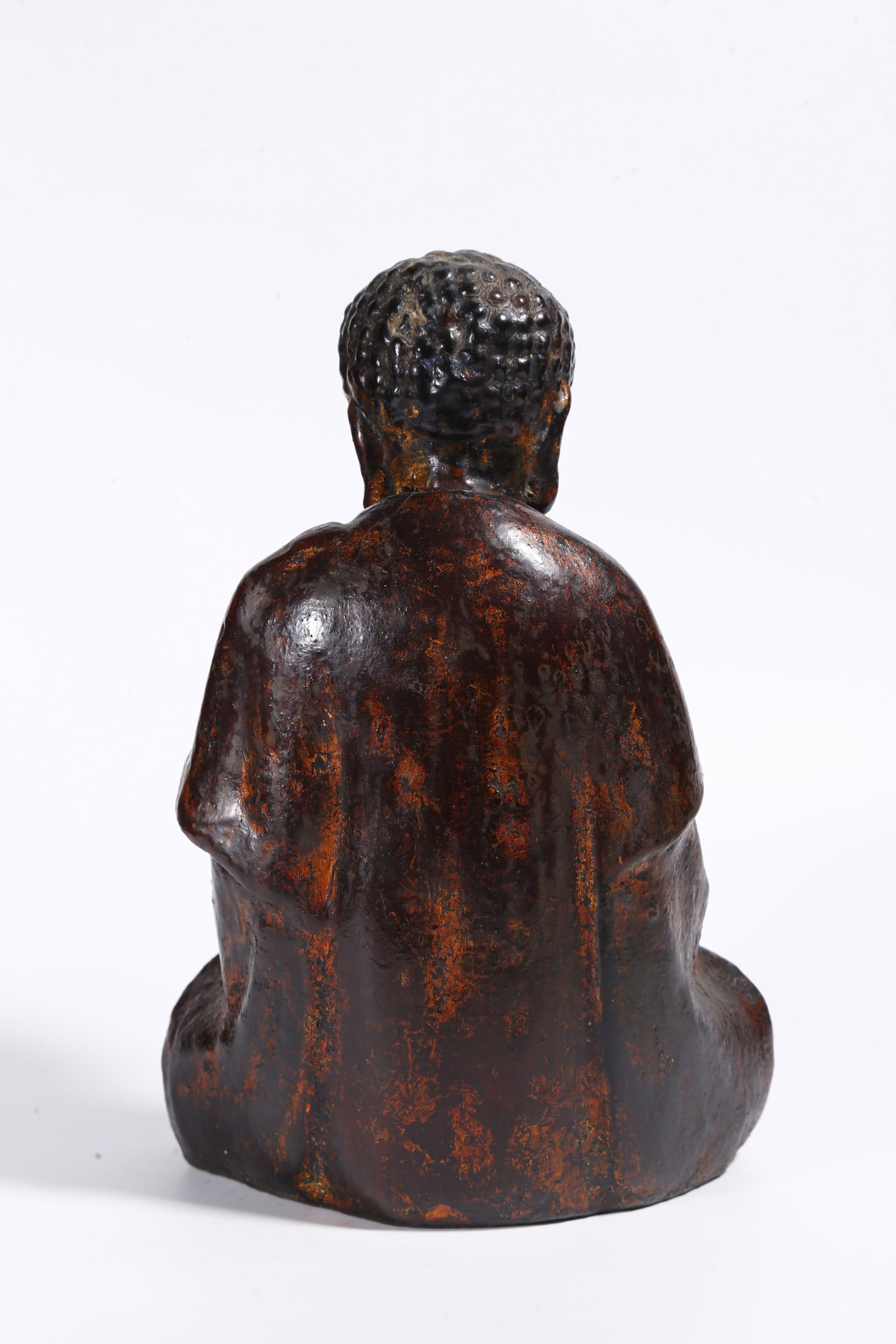 A DRY LACQUER BUDDHA STATUE - 5
