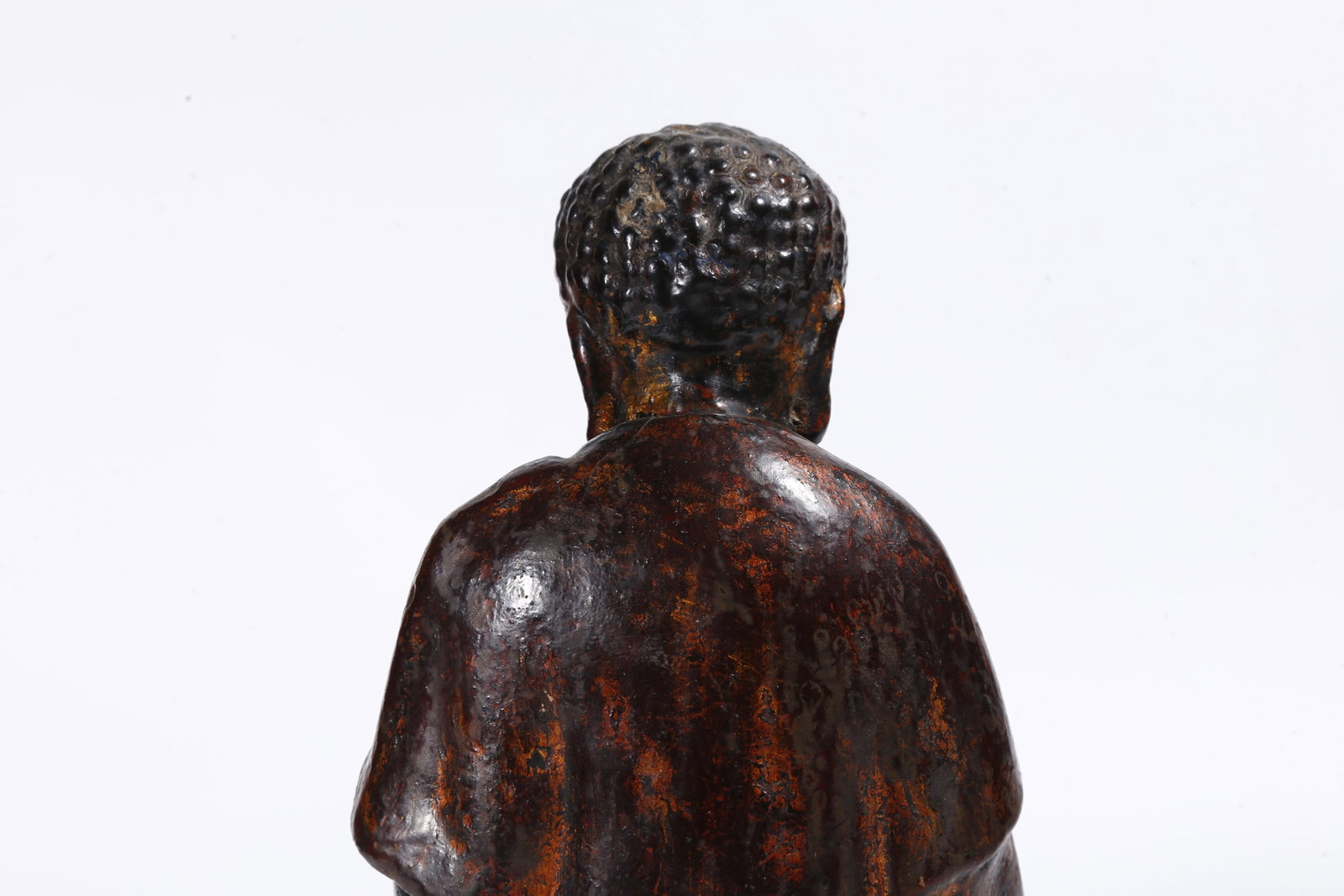 A DRY LACQUER BUDDHA STATUE - 6