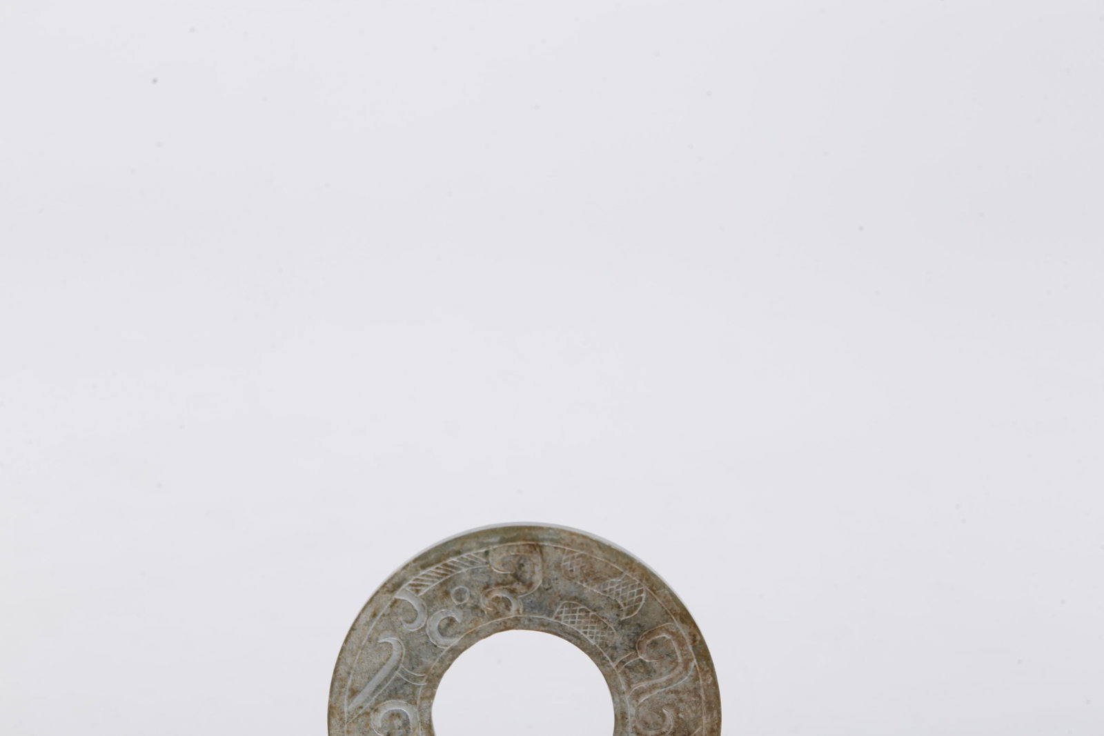 A ANCIENT JADE RING - 2