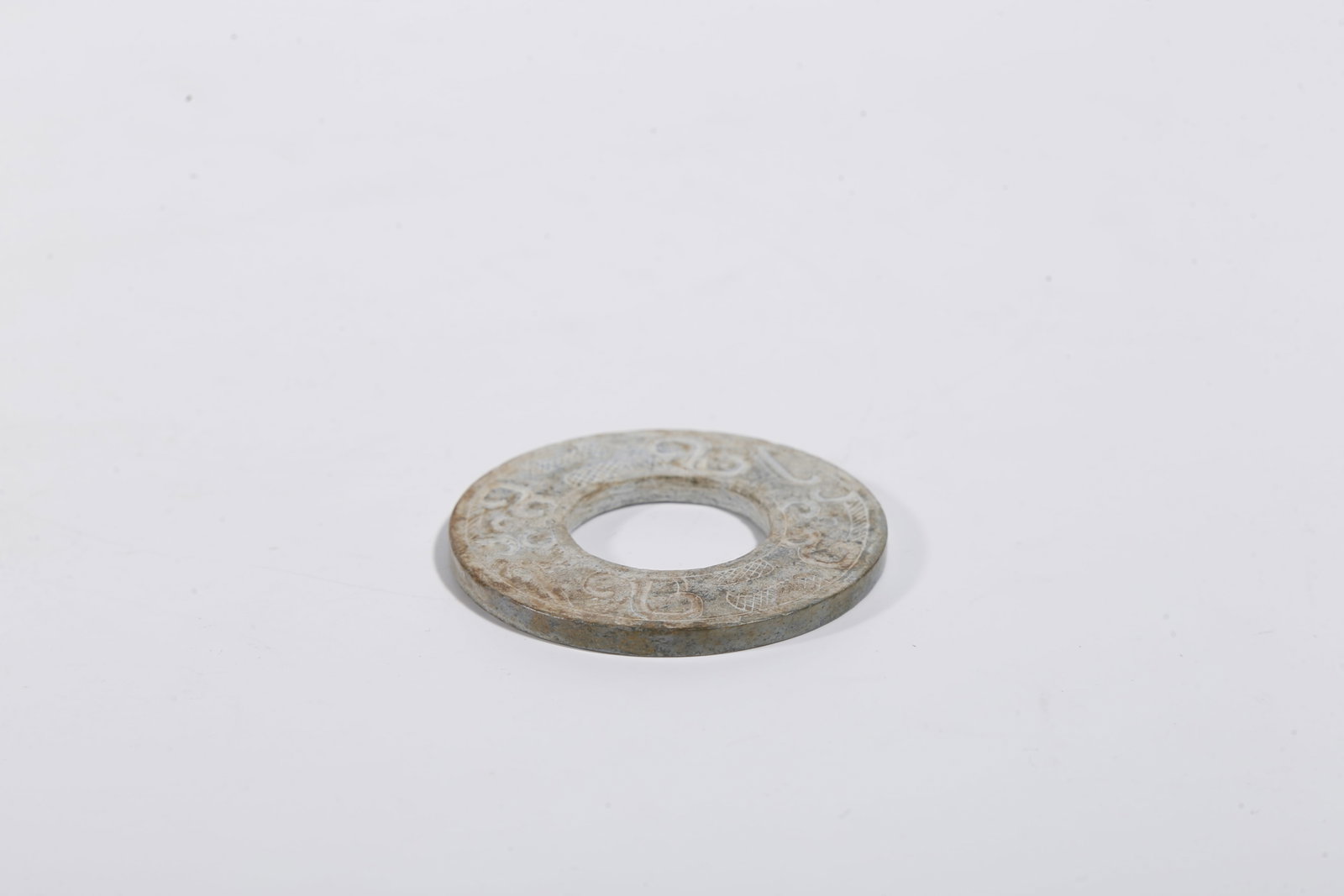 A ANCIENT JADE RING - 5