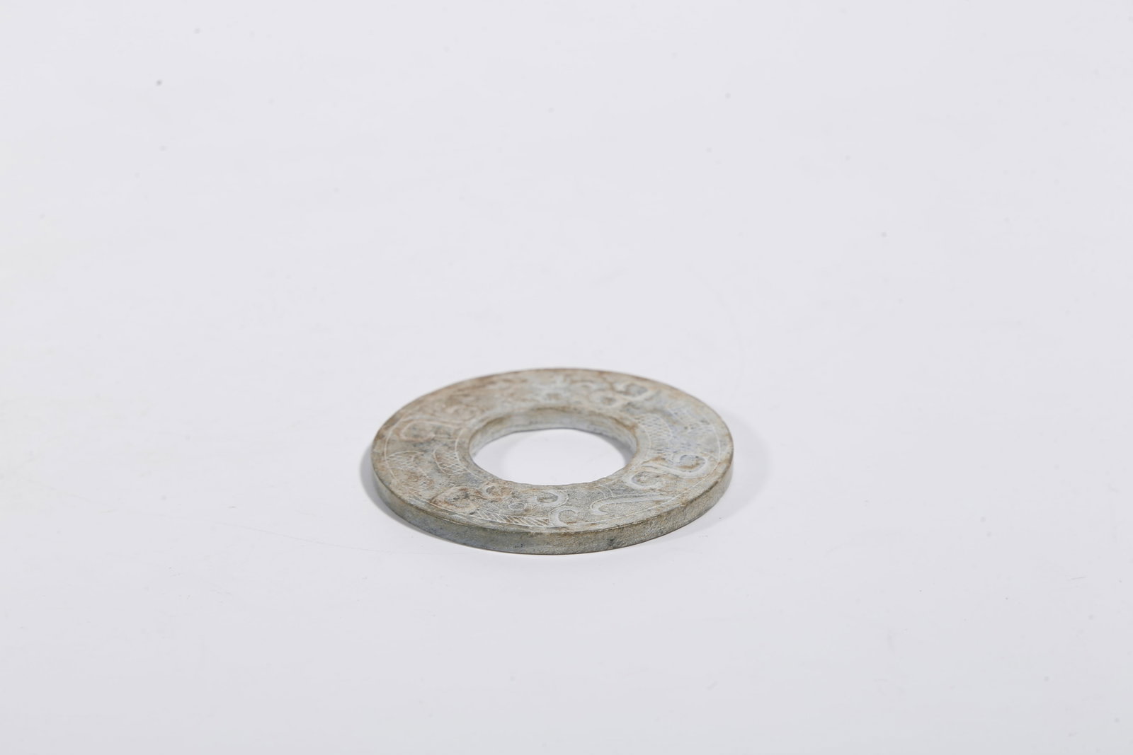 A ANCIENT JADE RING - 6