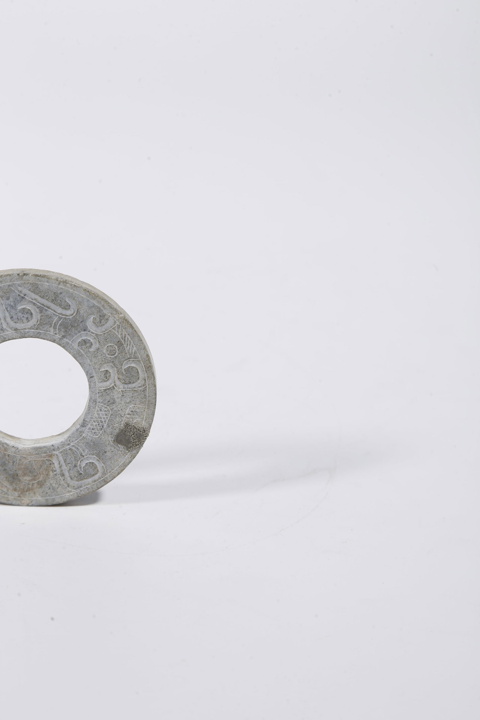 A ANCIENT JADE RING - 7