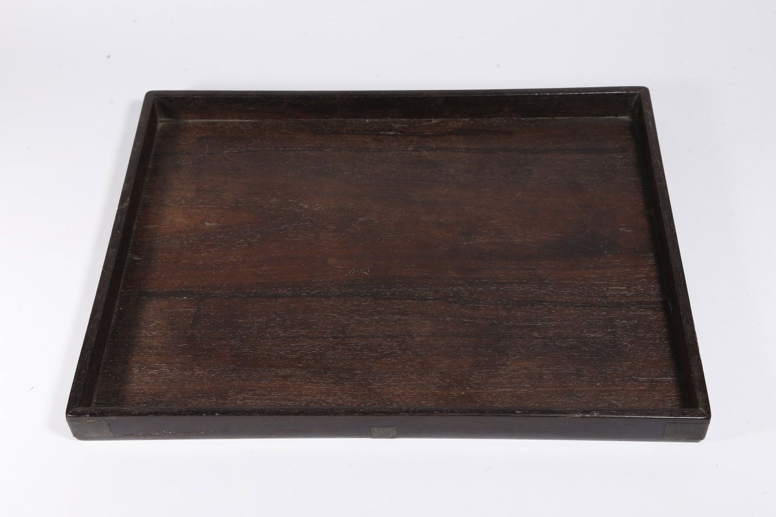 A RED SANDALWOOD SCHOLAR TRAY: Red Sandalwood Scholar Tray