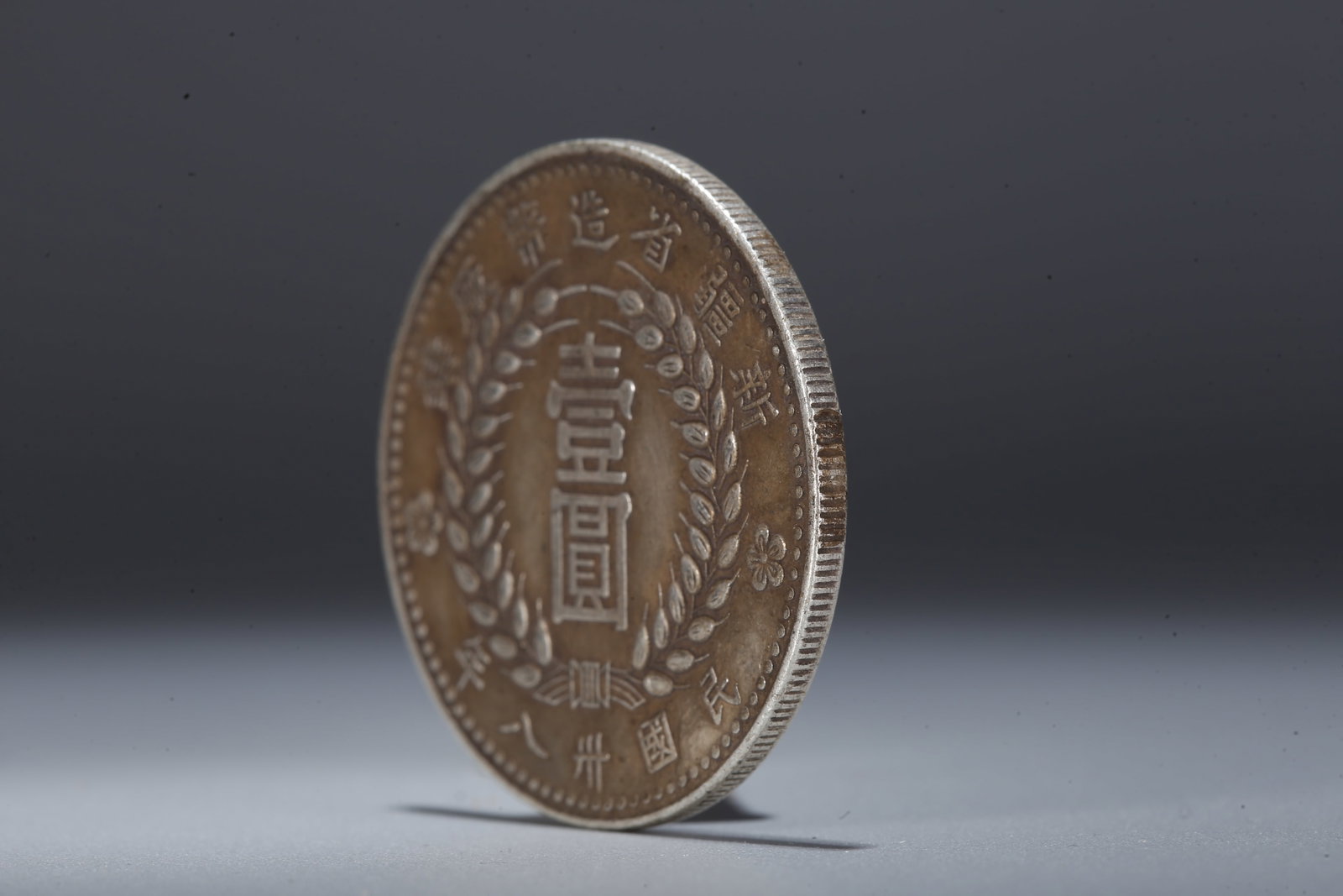 A SILVER DOLLAR COIN - 2