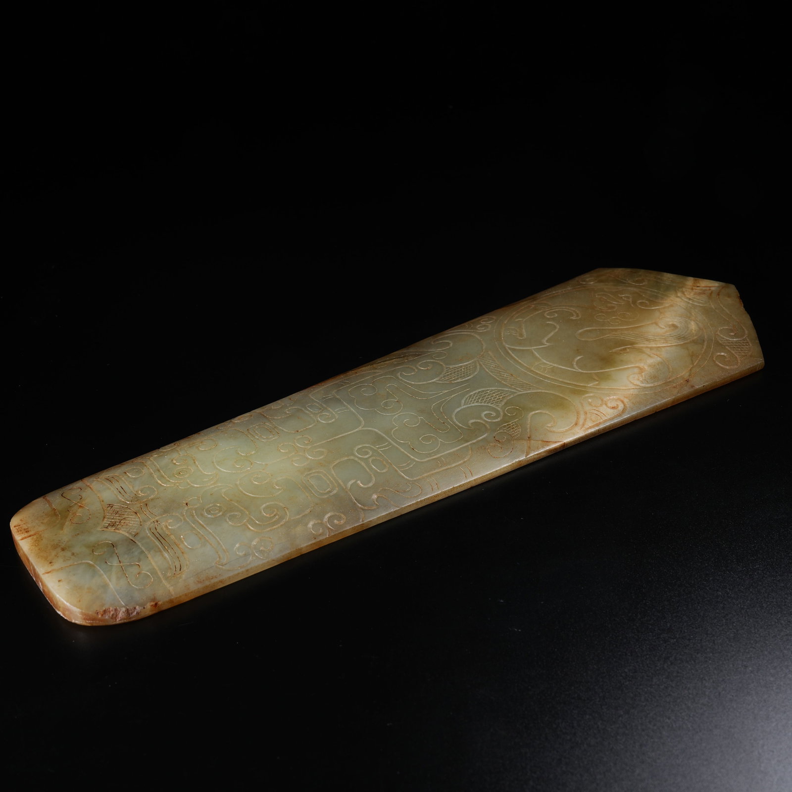 A ANCIENT JADE GUI SCEPTER - 5