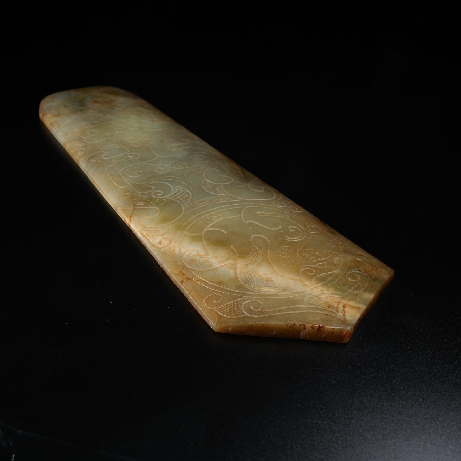 A ANCIENT JADE GUI SCEPTER - 6