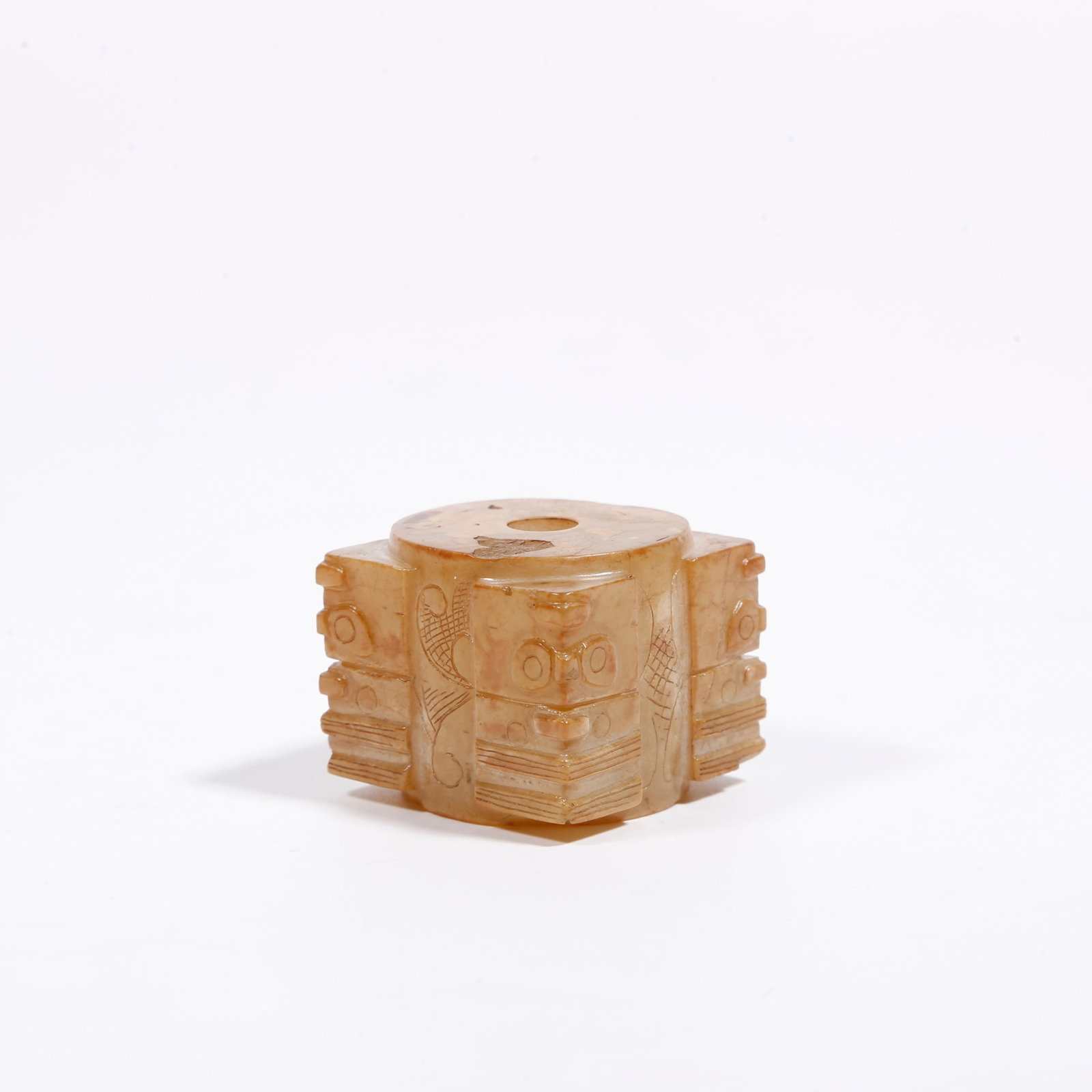A ANCIENT JADE CONG: Ancient Jade Cong