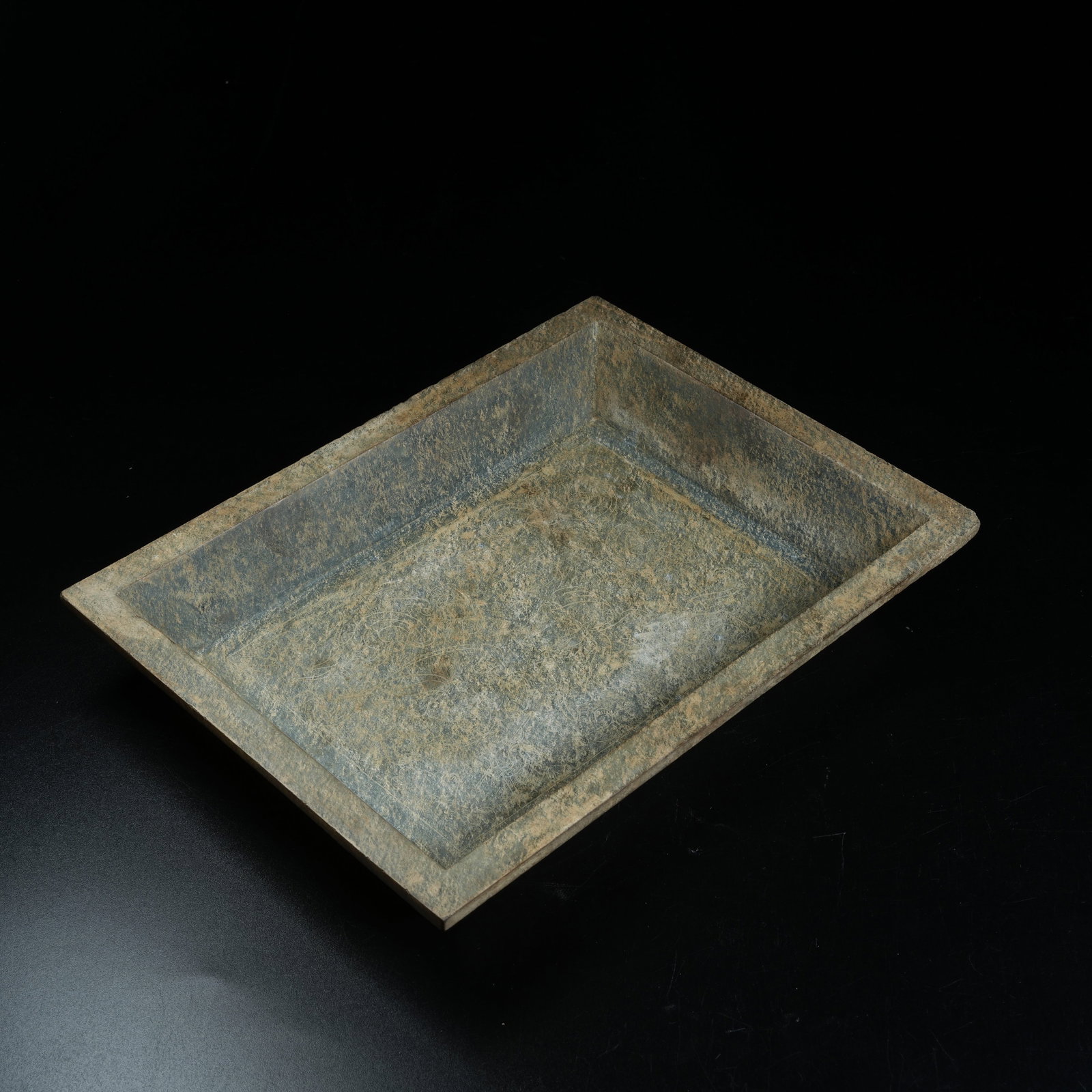 A ANCIENT JADE FLARED RIM WASHER (1 of 6)