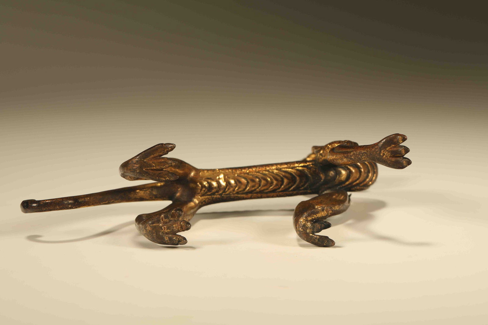 A BOXWOOD CARVED RUYI WITH PUMPKINS AND SQUIRRELS: Boxwood Carved Ruyi with Pumpkins and Squirrels