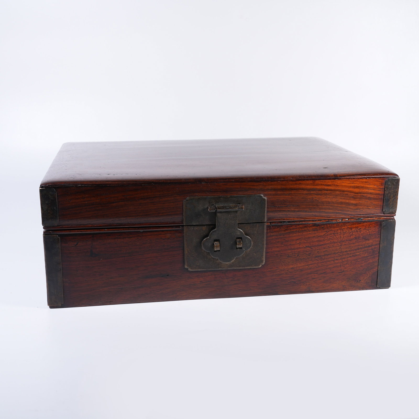 A HUANGHUALI WOOD BOOK CHEST: Huanghuali Wood Book Chest
