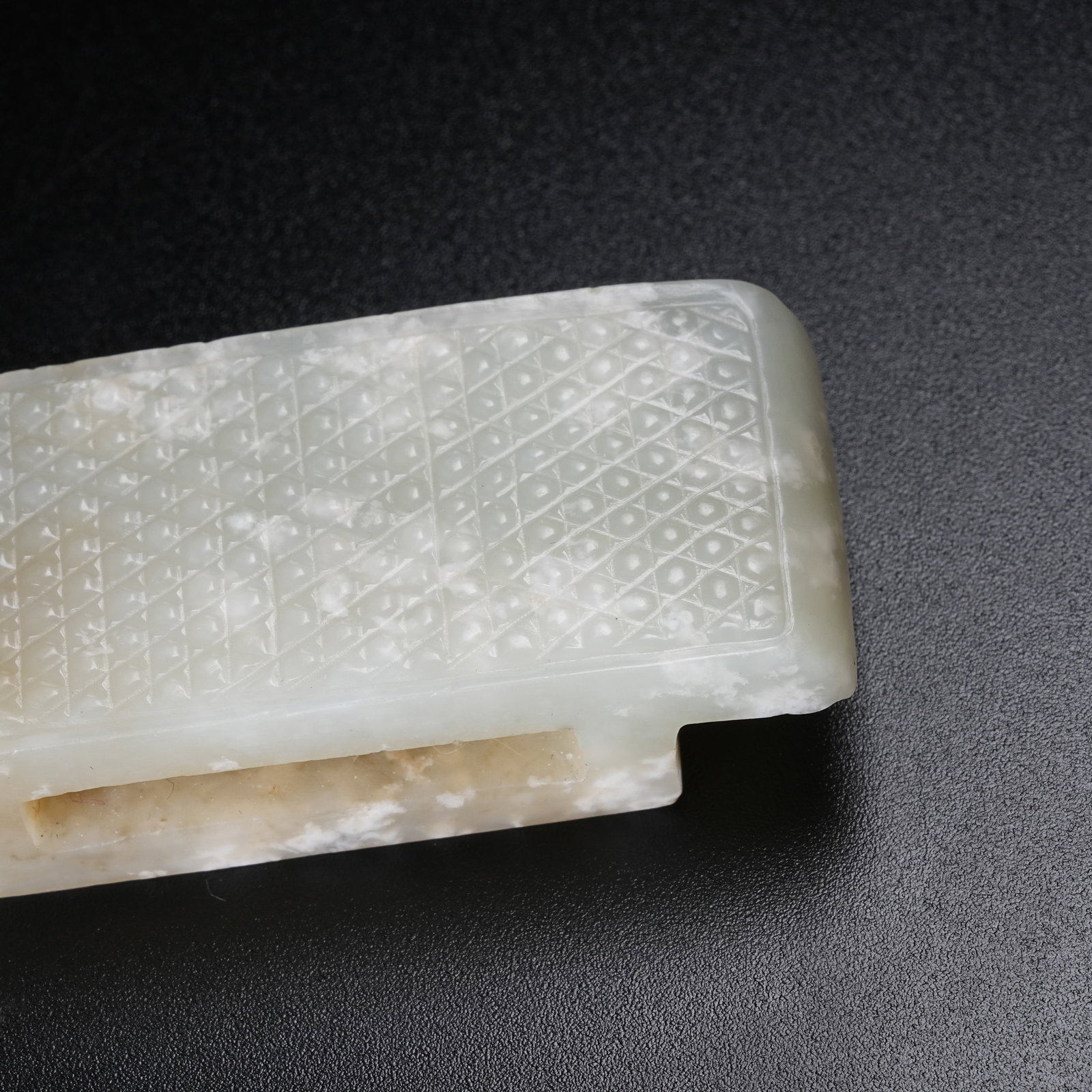 A ANCIENT JADE SWORD GUARD - 7