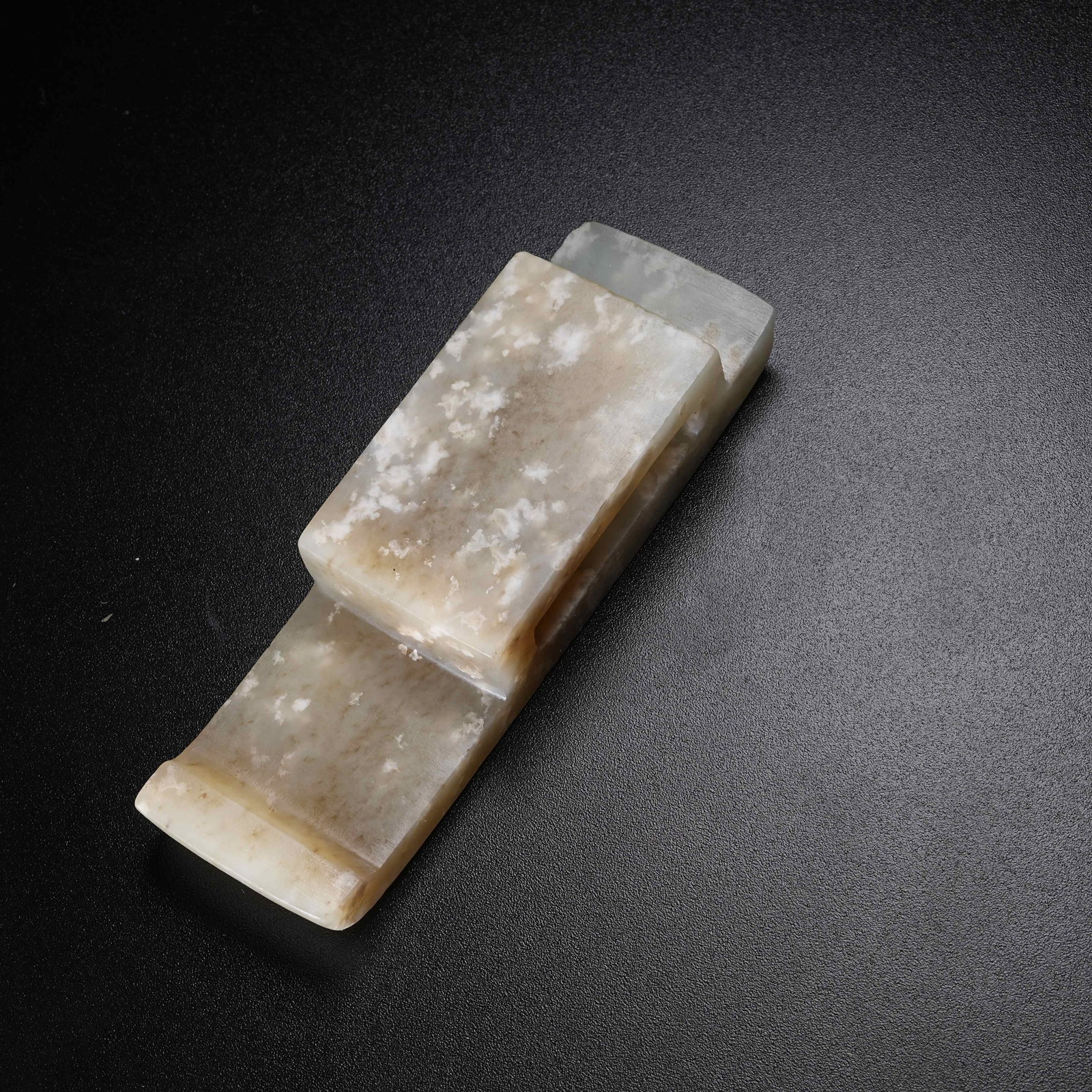 A ANCIENT JADE SWORD GUARD - 9