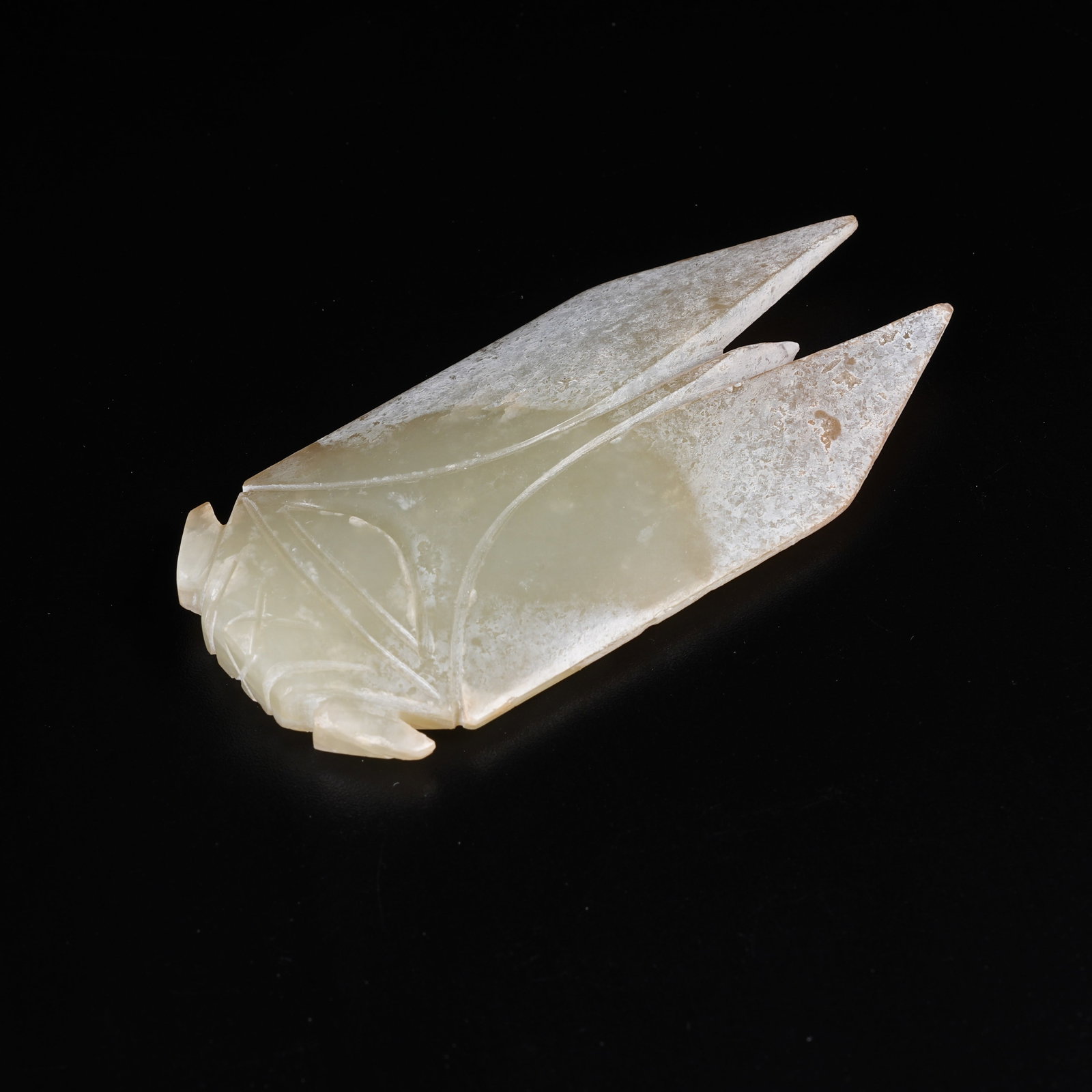 A ARCHAIC JADE CICADA: Archaic Jade Cicada