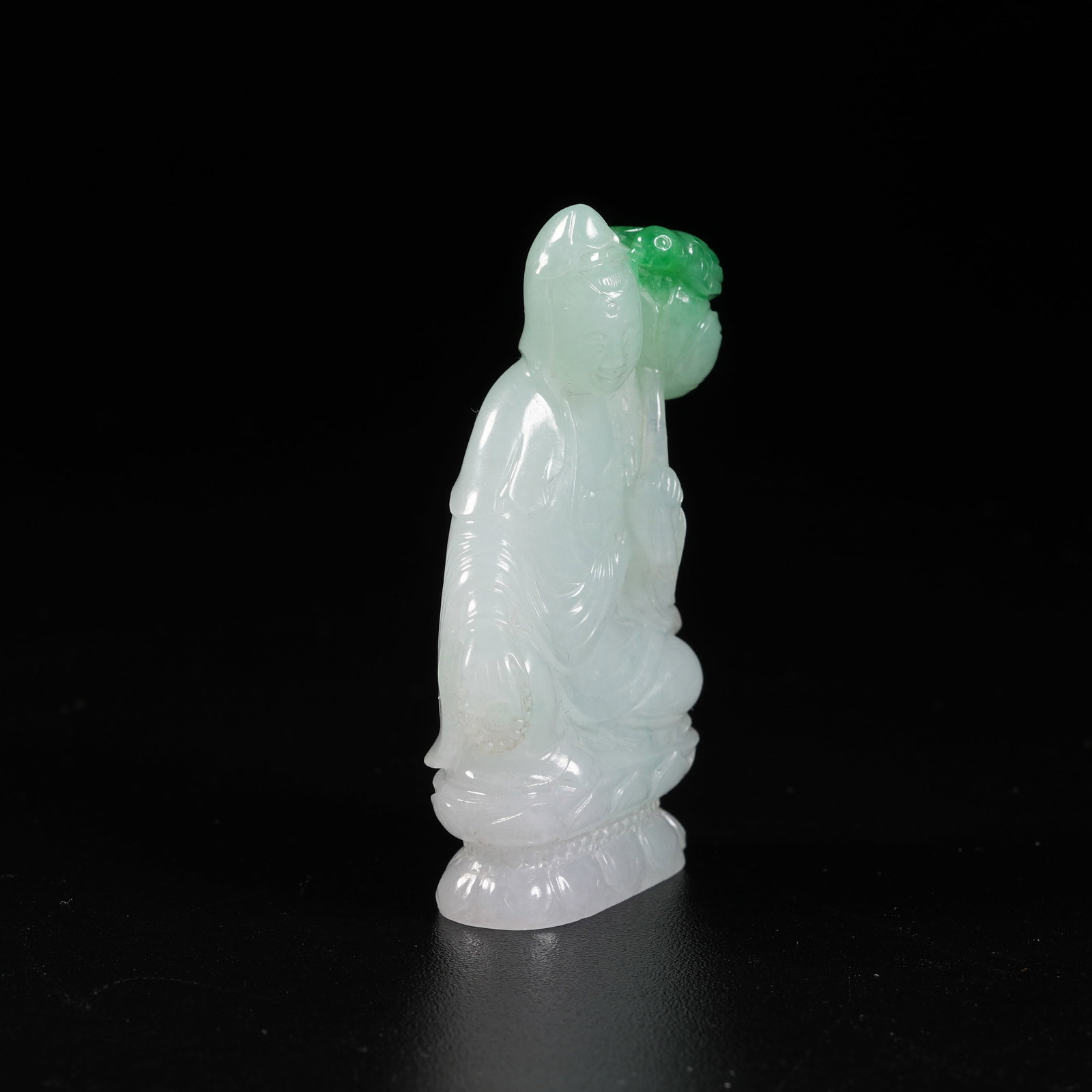 A JADEITE GUANYIN - 2