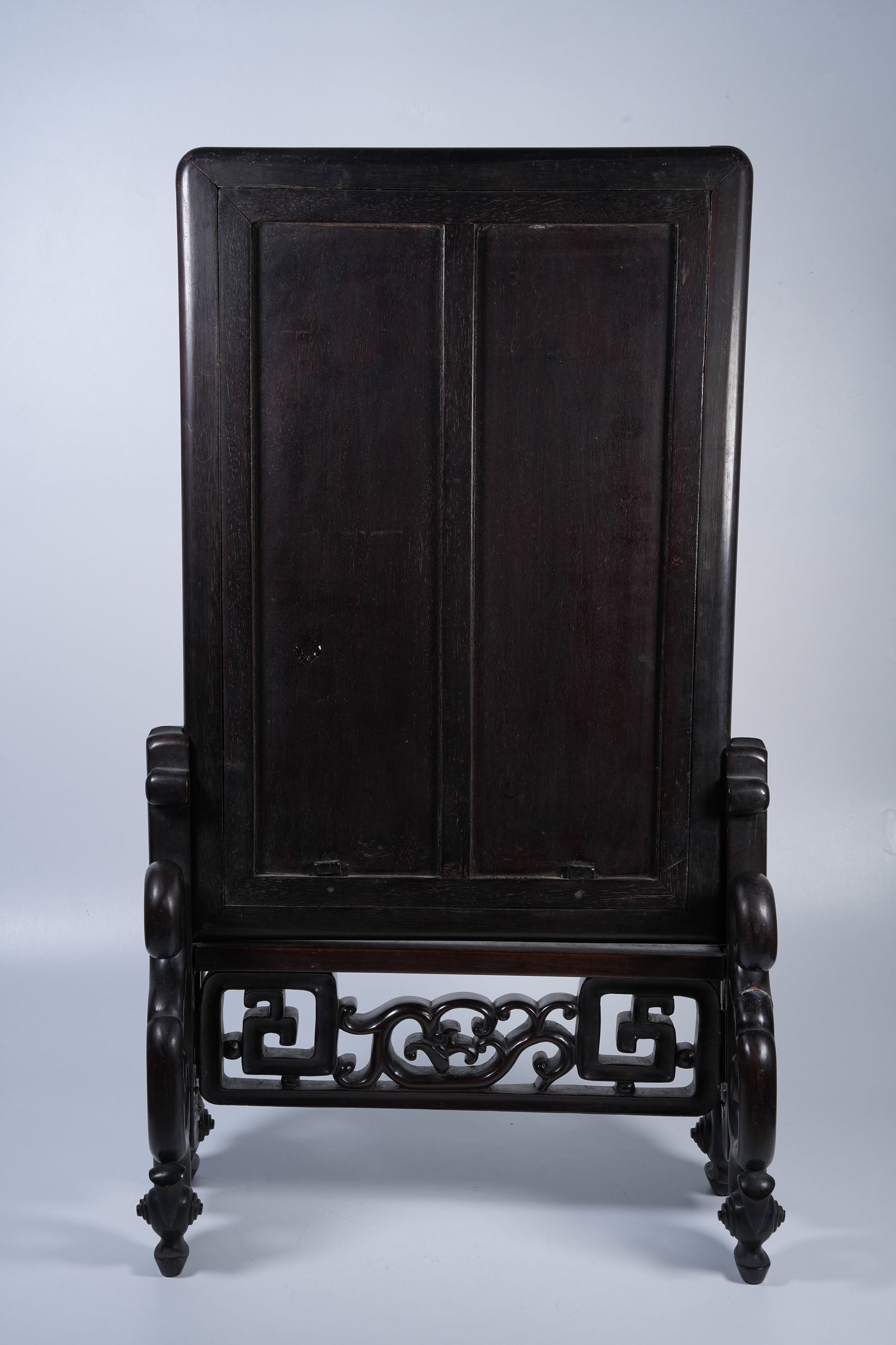 A QIANJIANG-CAI LANDSCAPE-PATTERN TABLE SCREEN - 8