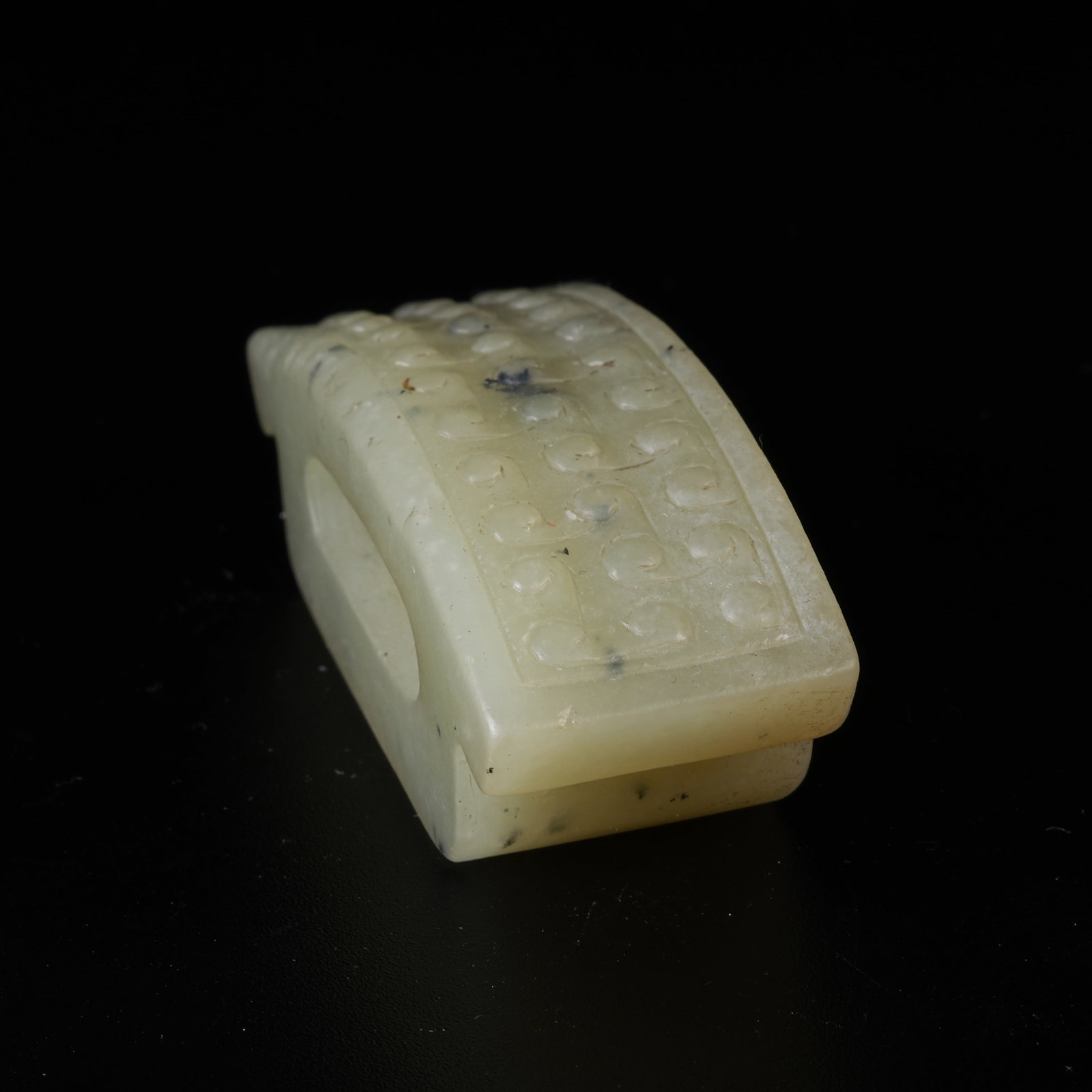 A ANCIENT JADE SWORD GUARD - 2