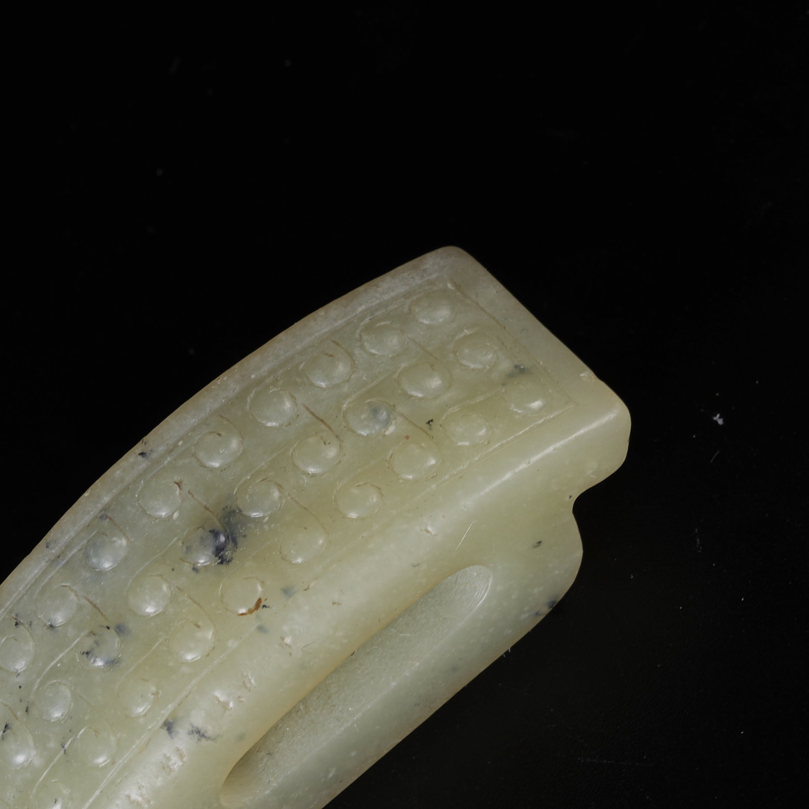 A ANCIENT JADE SWORD GUARD - 5